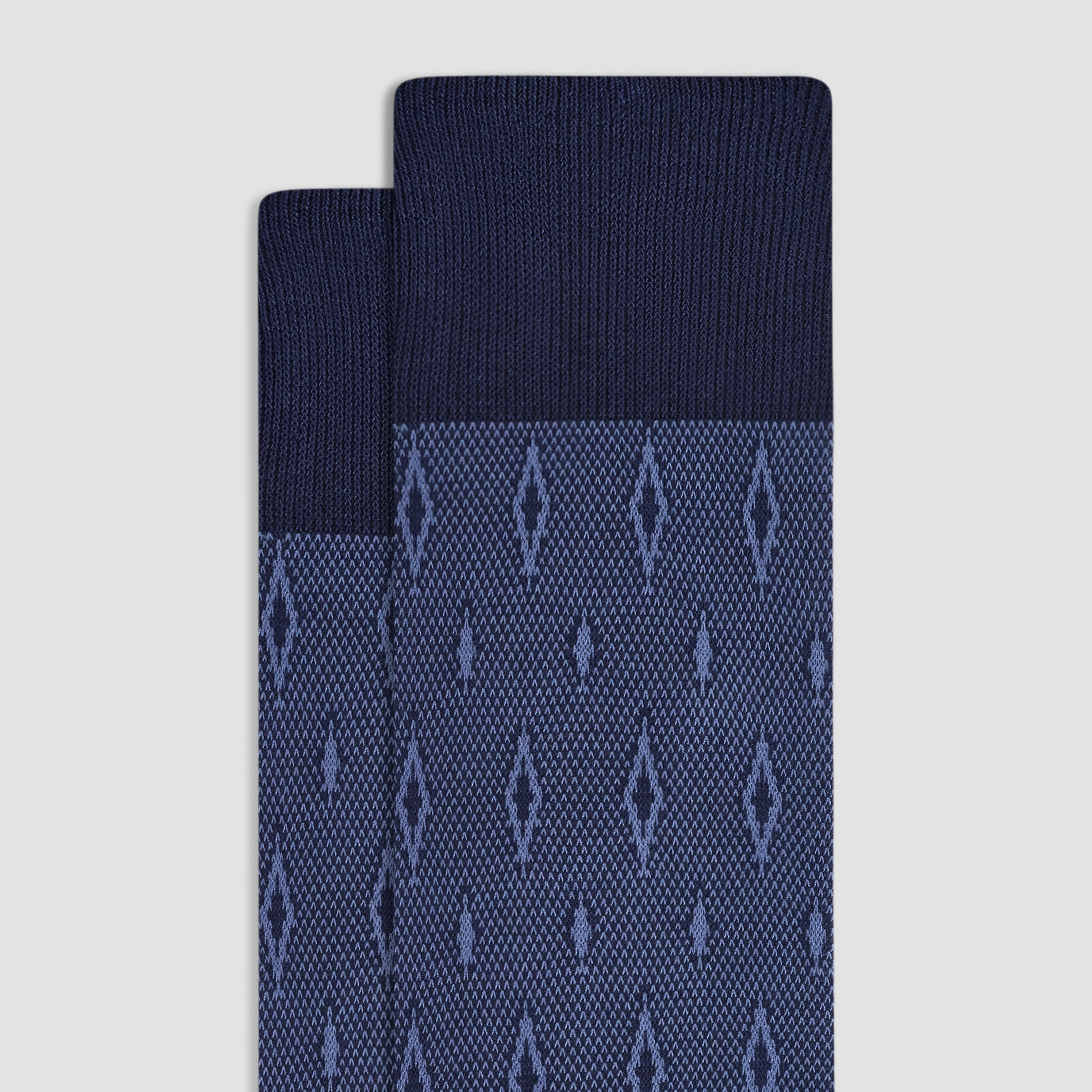 Diamond Mid-Calf Socks sold by Bugatchi product image thumbnail 2