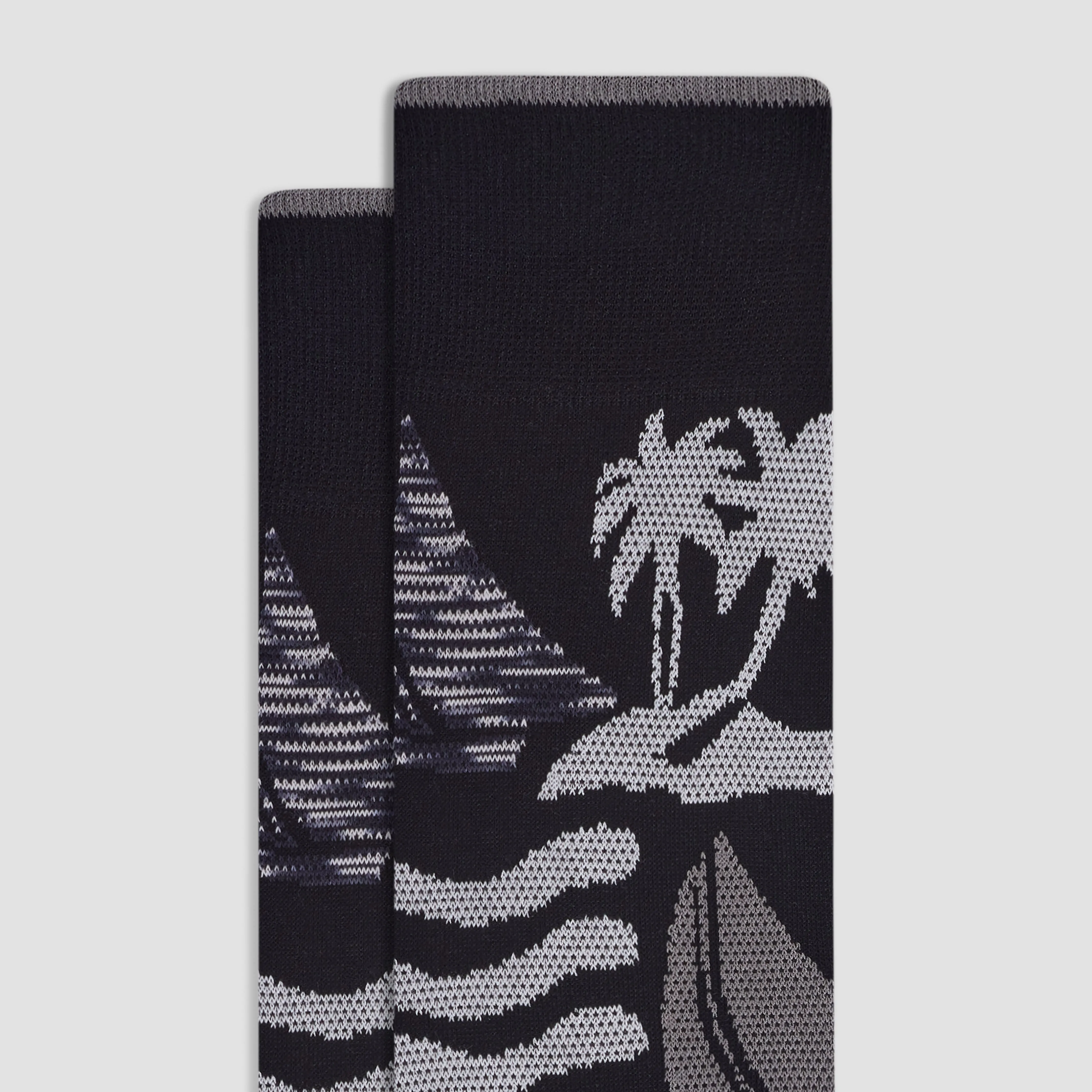 Tropical Scene Mid-Calf Socks sold by Bugatchi product image thumbnail 2