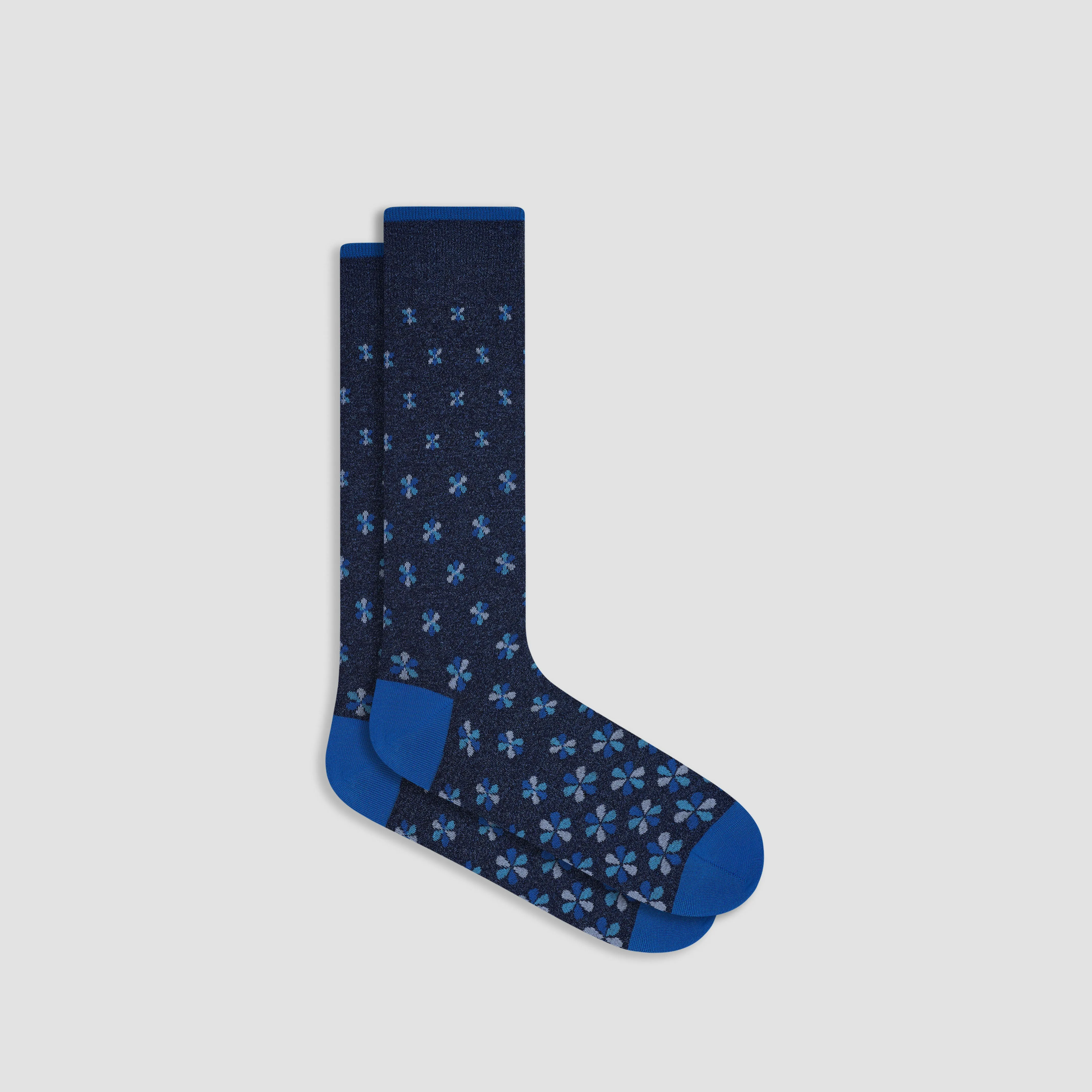 Floral Mid-Calf Socks sold by Bugatchi