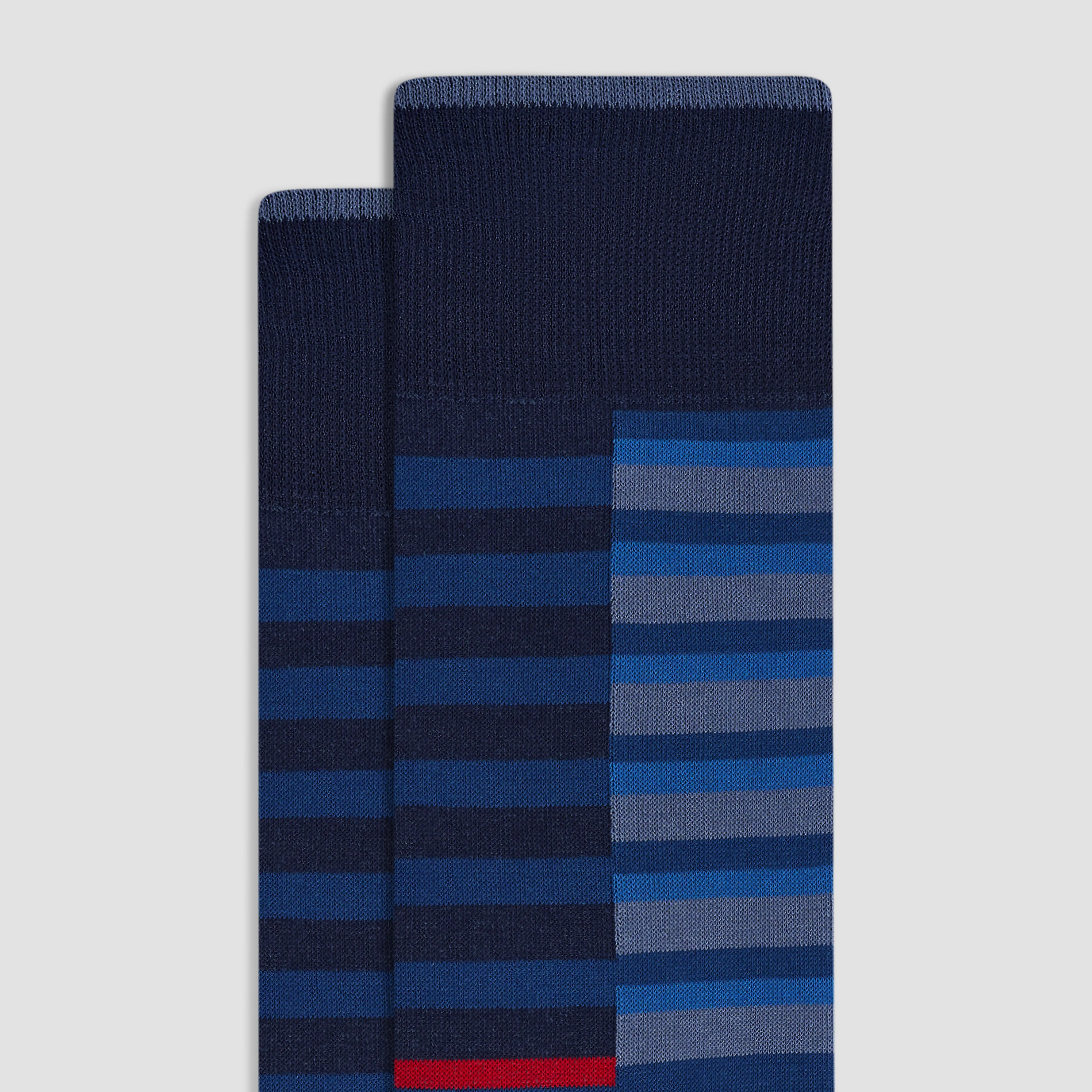 Striped Mid-Calf Socks sold by Bugatchi product image thumbnail 2
