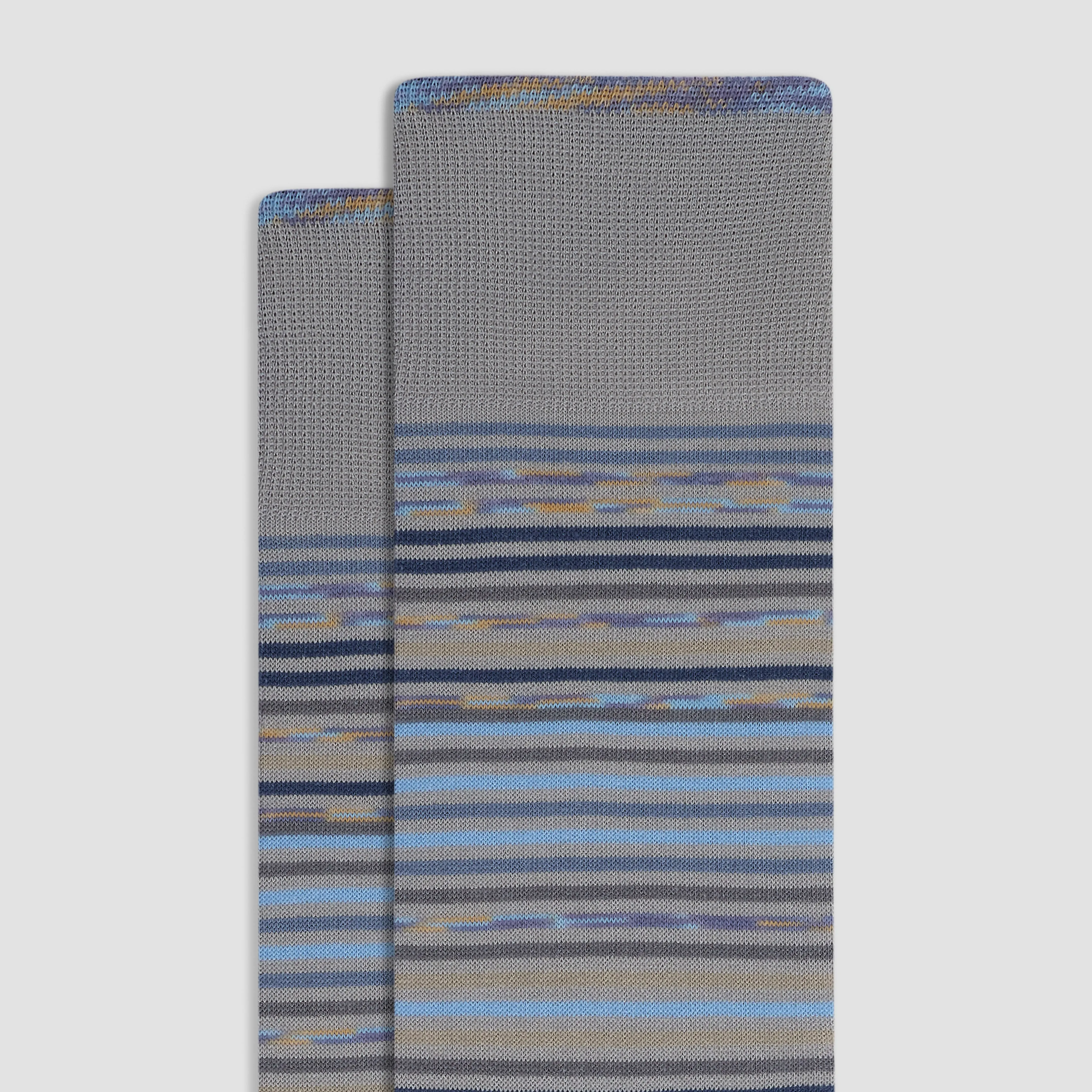 Striped Mid-Calf Socks sold by Bugatchi product image thumbnail 2