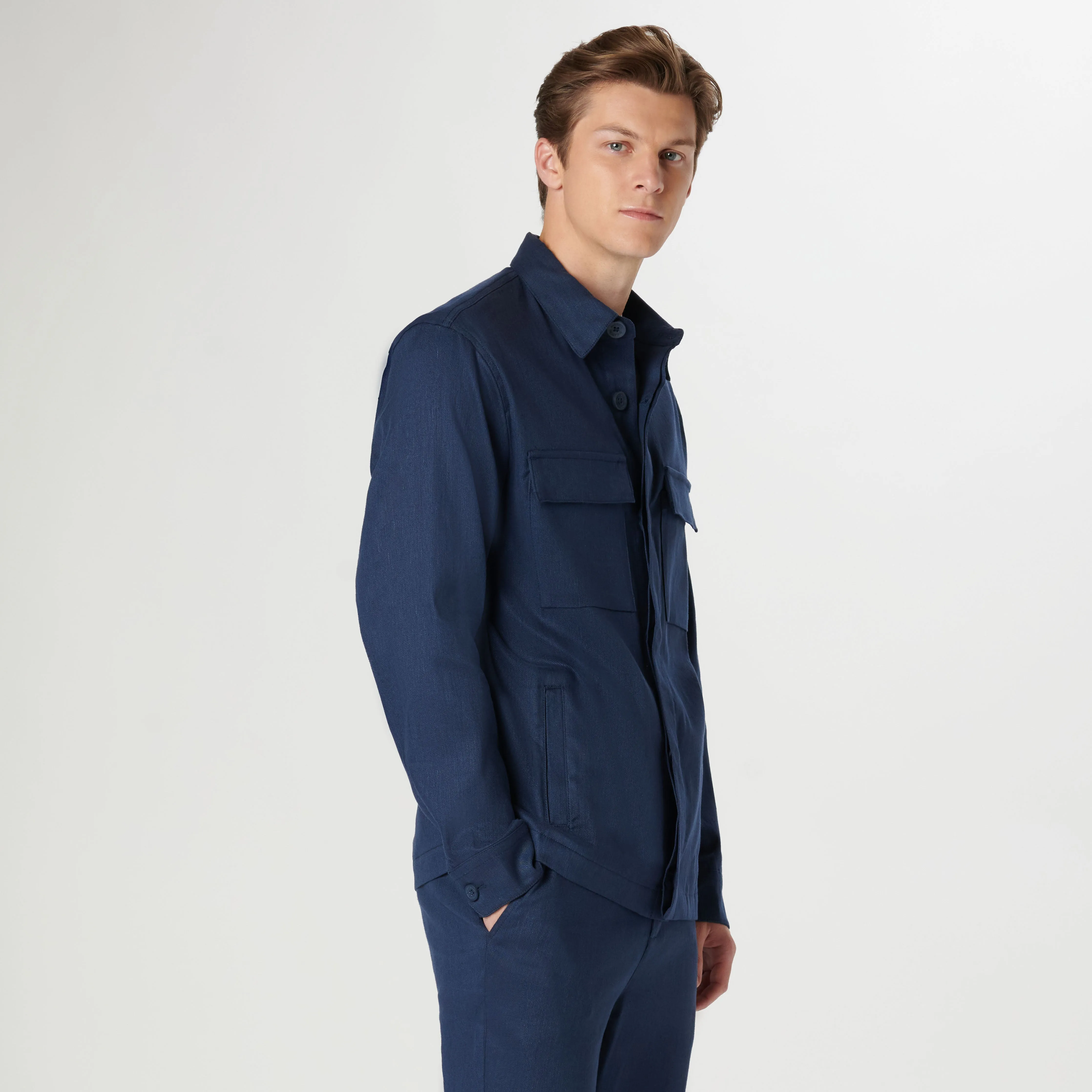 Shirt Jacket sold by Bugatchi product image thumbnail 3