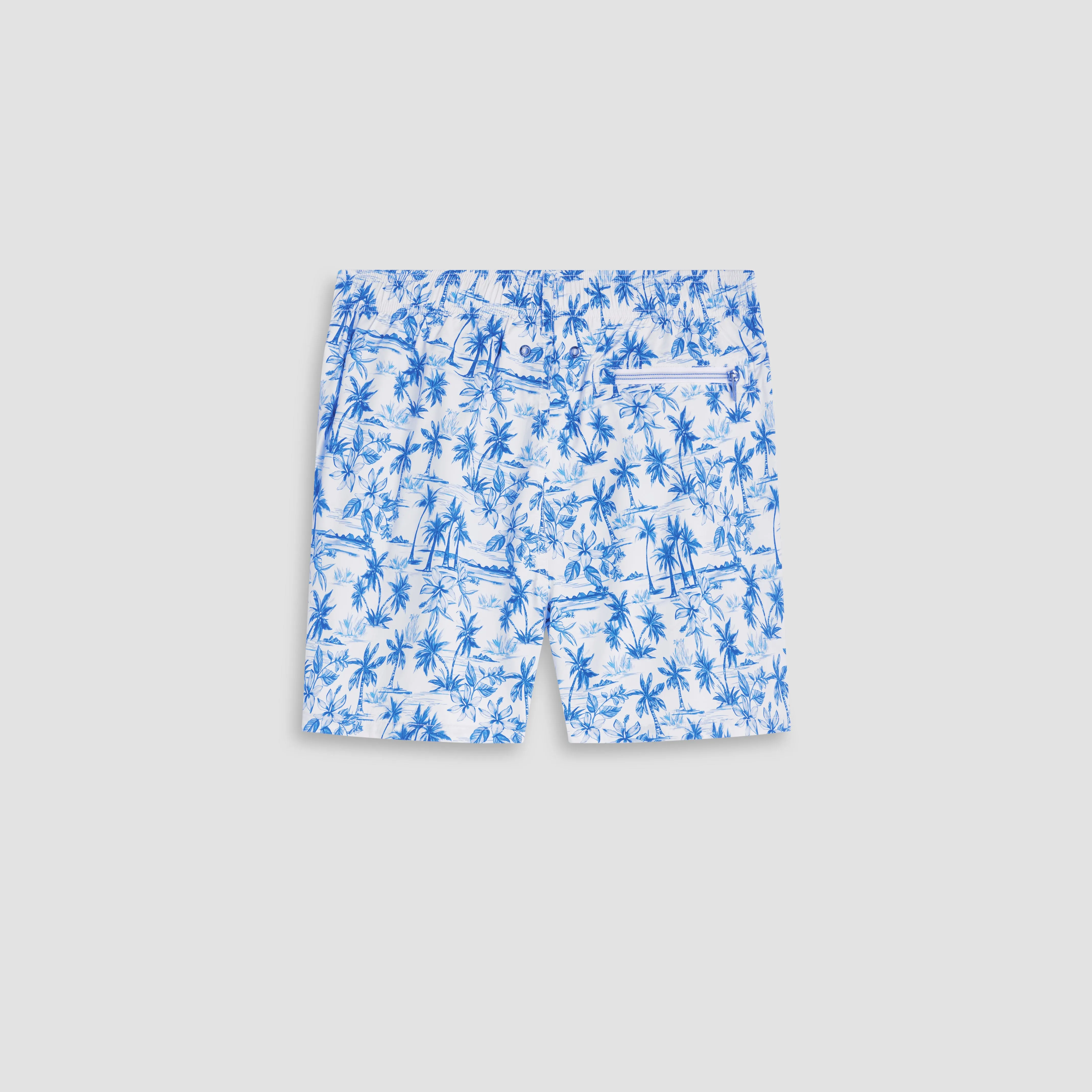 Kai Mid-Length Tropical Swim Trunks sold by Bugatchi product image thumbnail 5