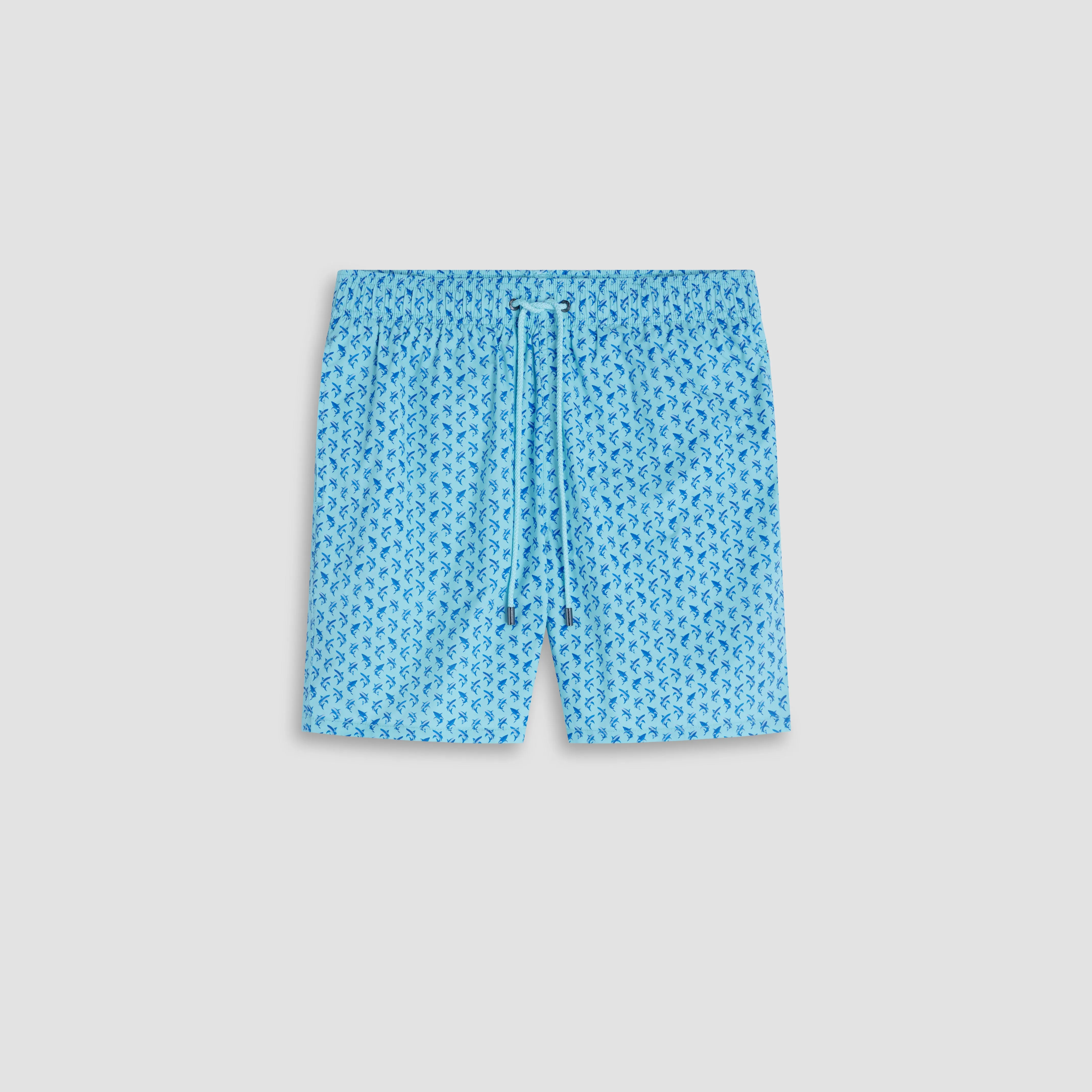 Kai Mid-Length Dolphin Swim Trunks sold by Bugatchi
