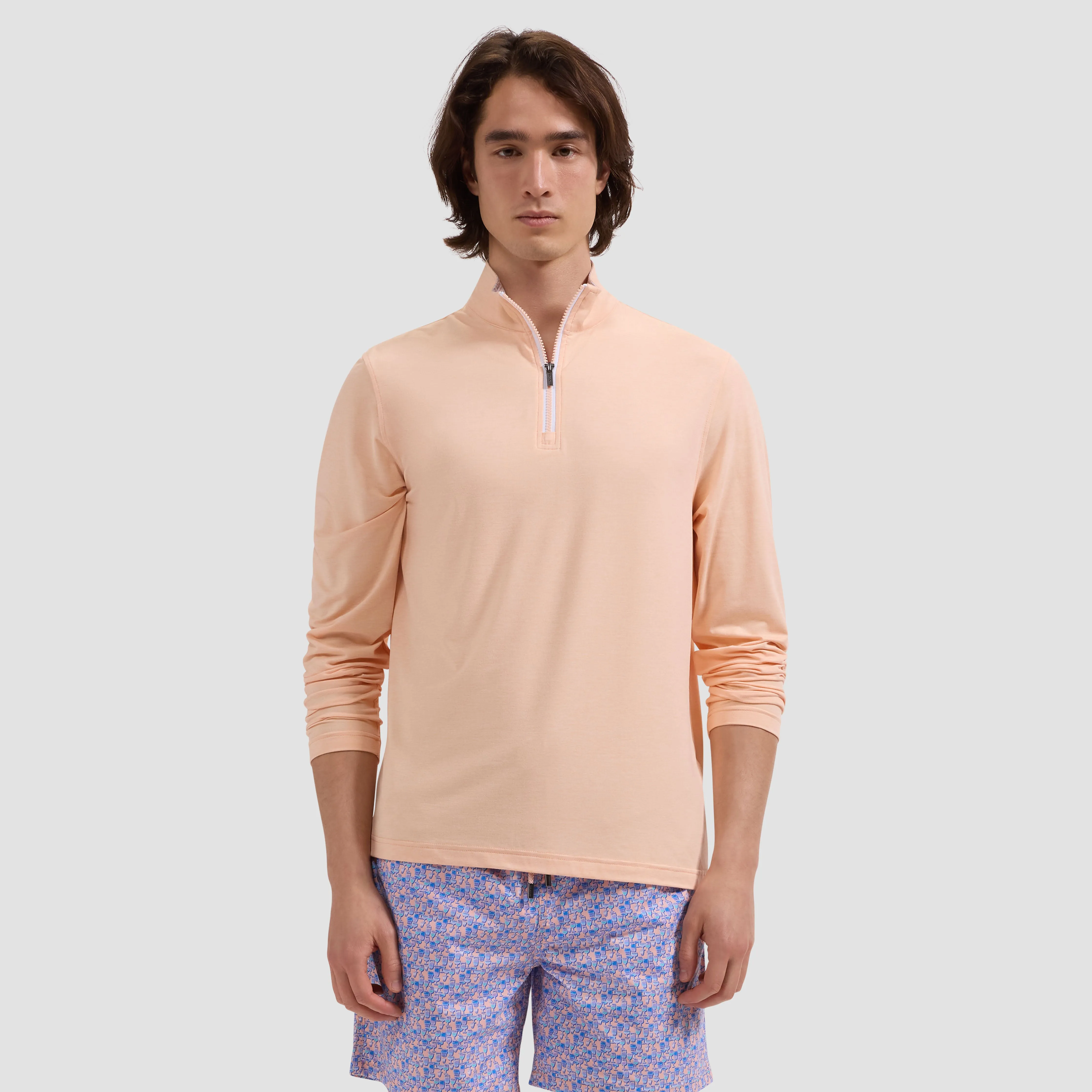 Kai Mid-Length Cocktails Swim Trunks sold by Bugatchi product image thumbnail 2