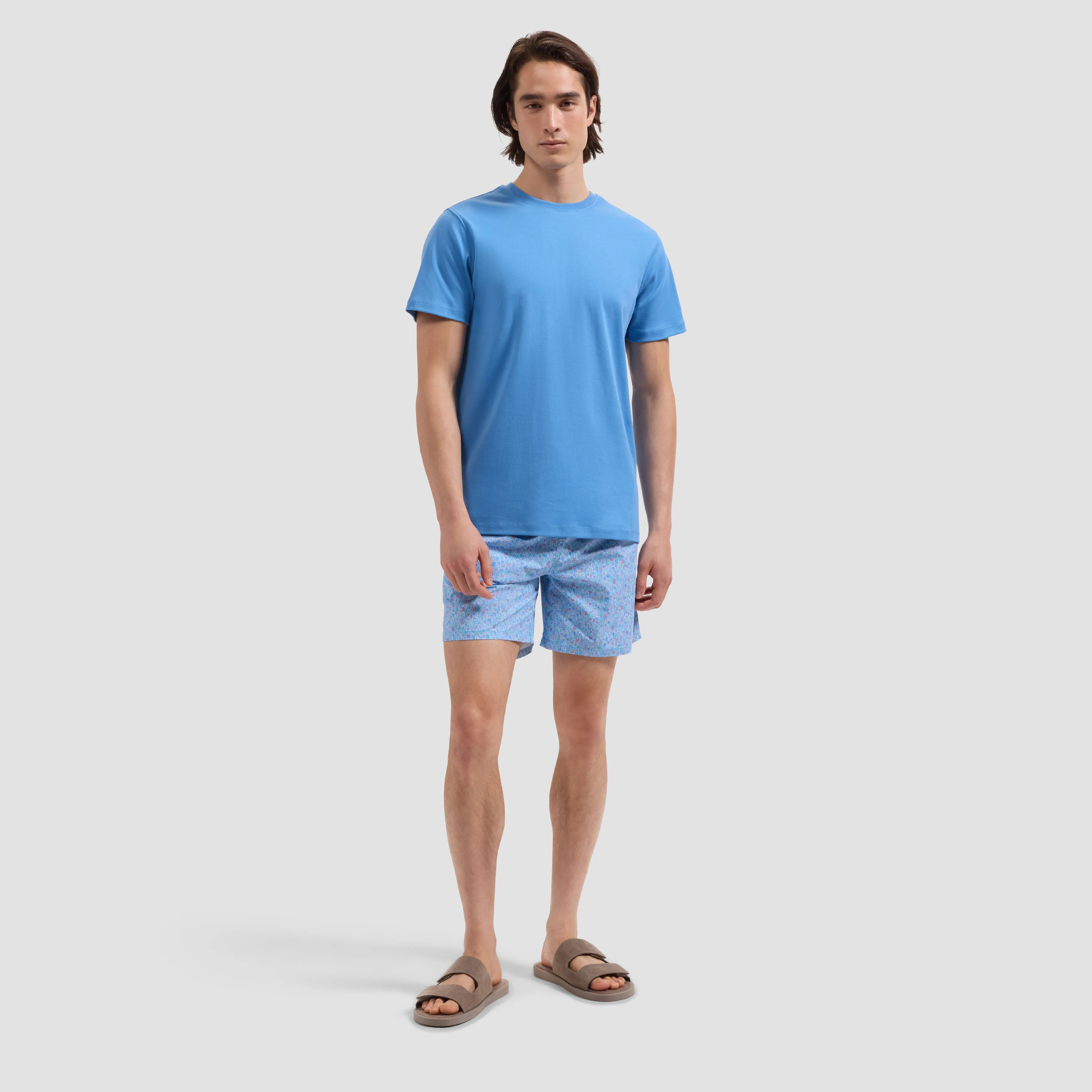 Kai Mid-Length Cocktails Swim Trunks sold by Bugatchi product image thumbnail 4