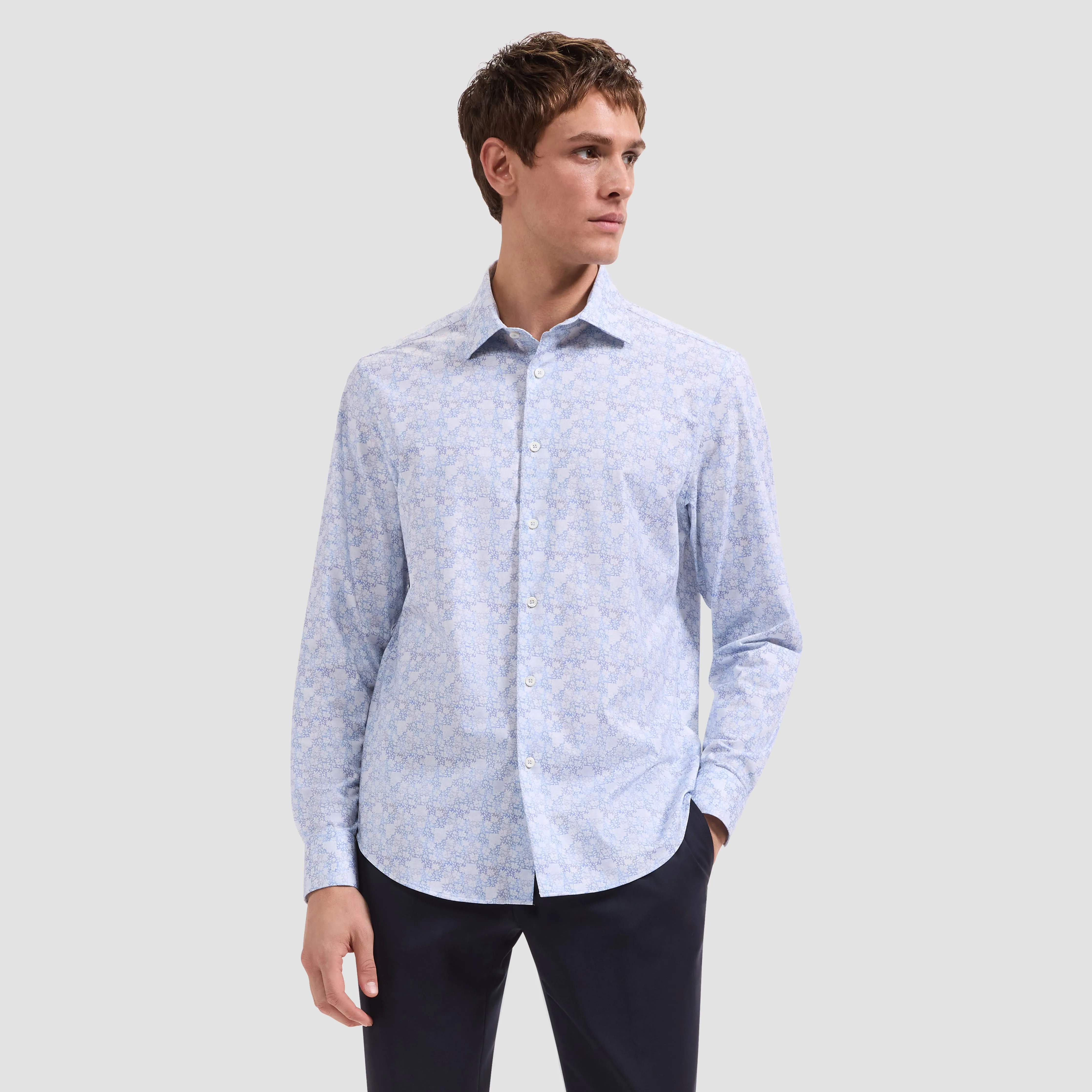 James OoohCotton Floral Shirt sold by Bugatchi product image thumbnail 2