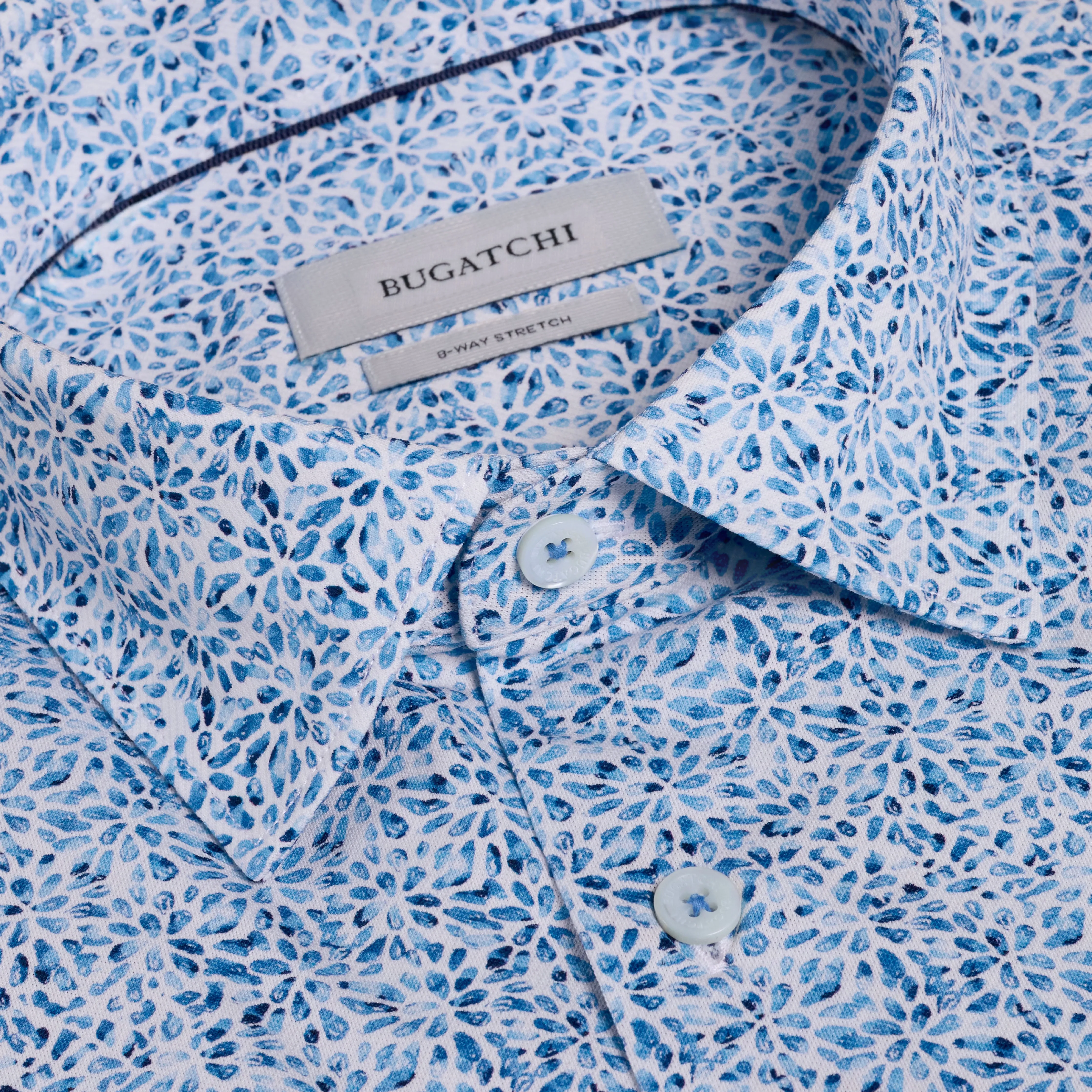 James OoohCotton Floral Shirt sold by Bugatchi product image thumbnail 5