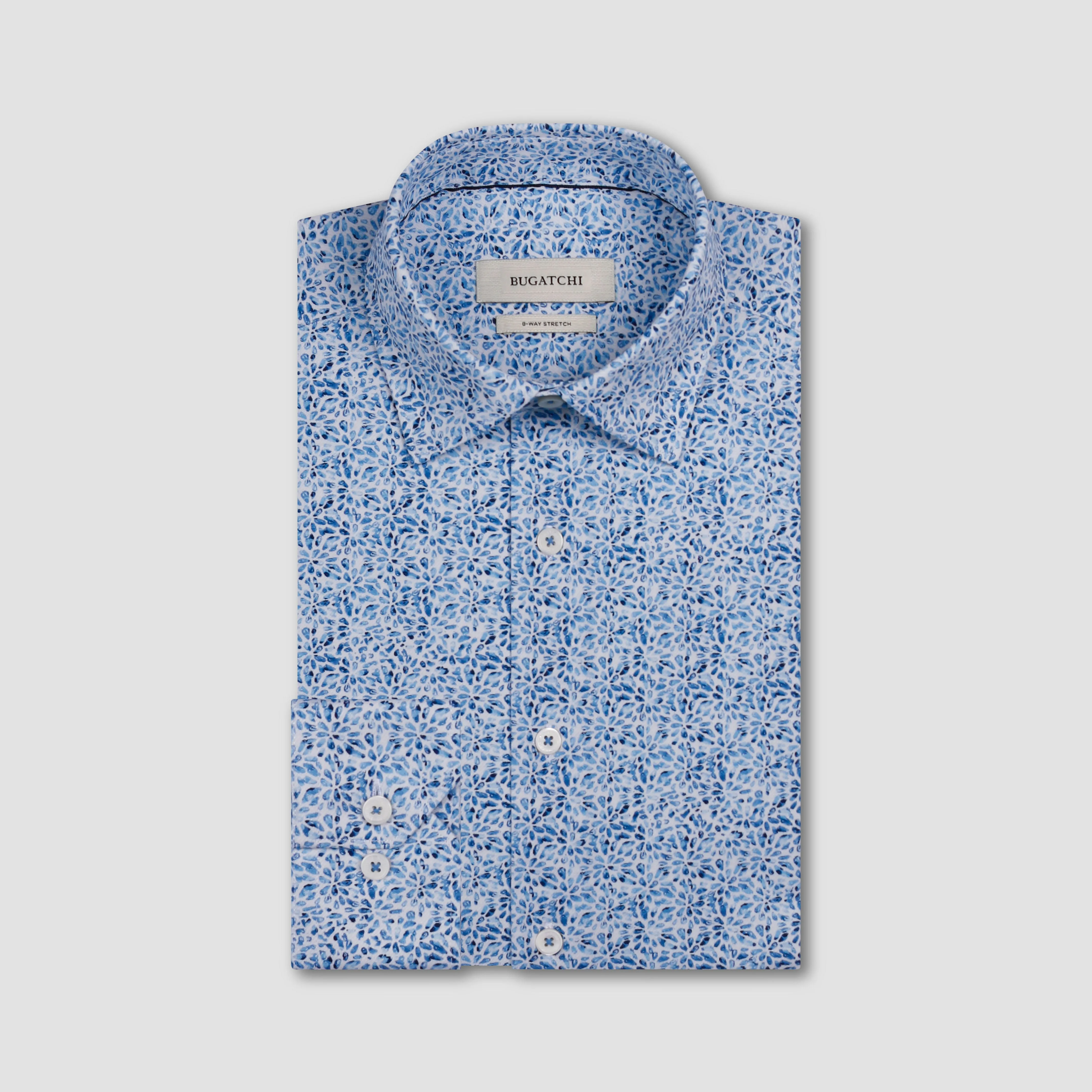James OoohCotton Floral Shirt sold by Bugatchi