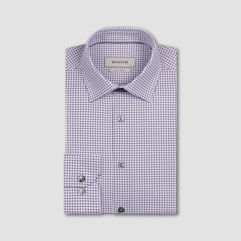 James OoohCotton Geometric Shirt sold by Bugatchi