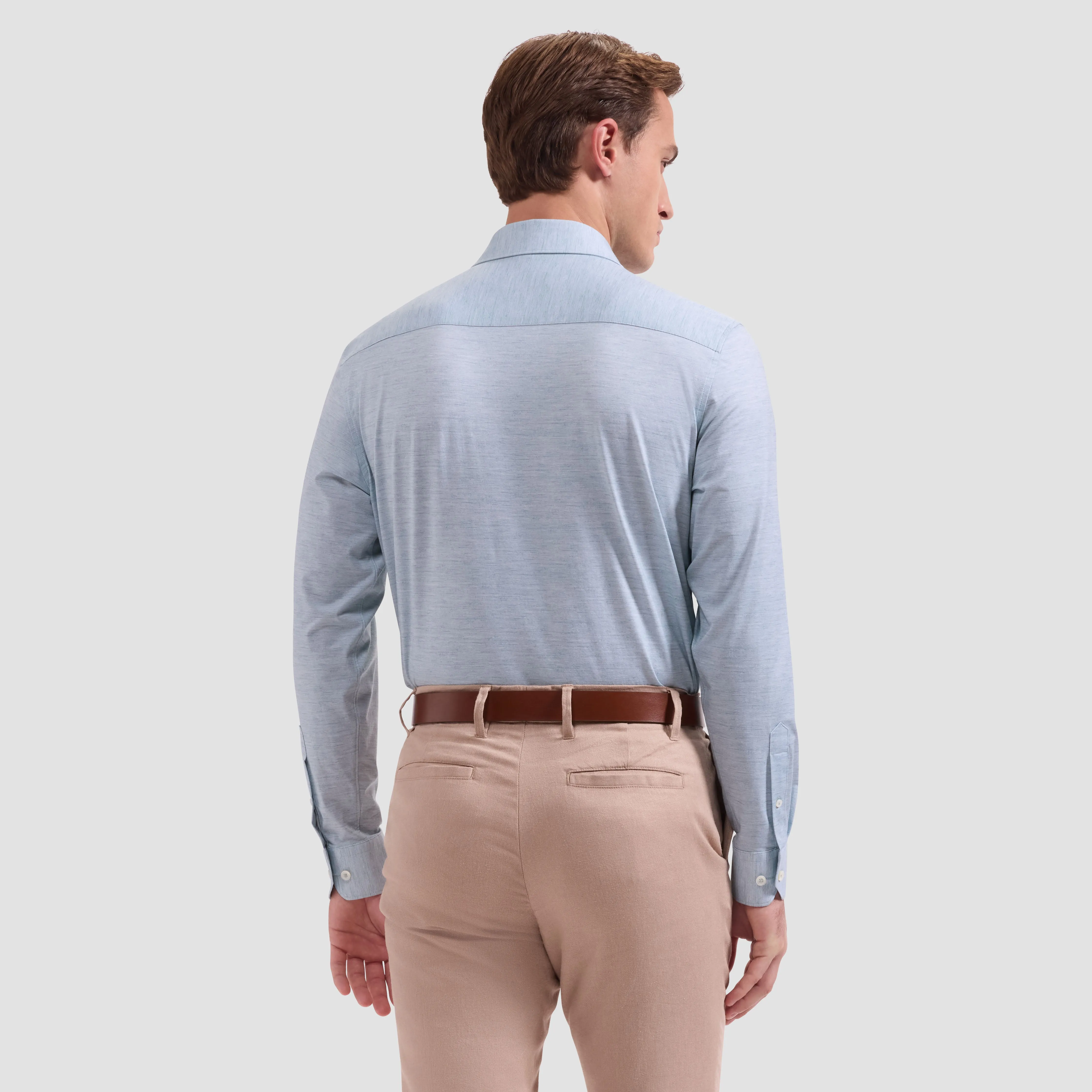 James OoohCotton Melange Shirt sold by Bugatchi product image thumbnail 3