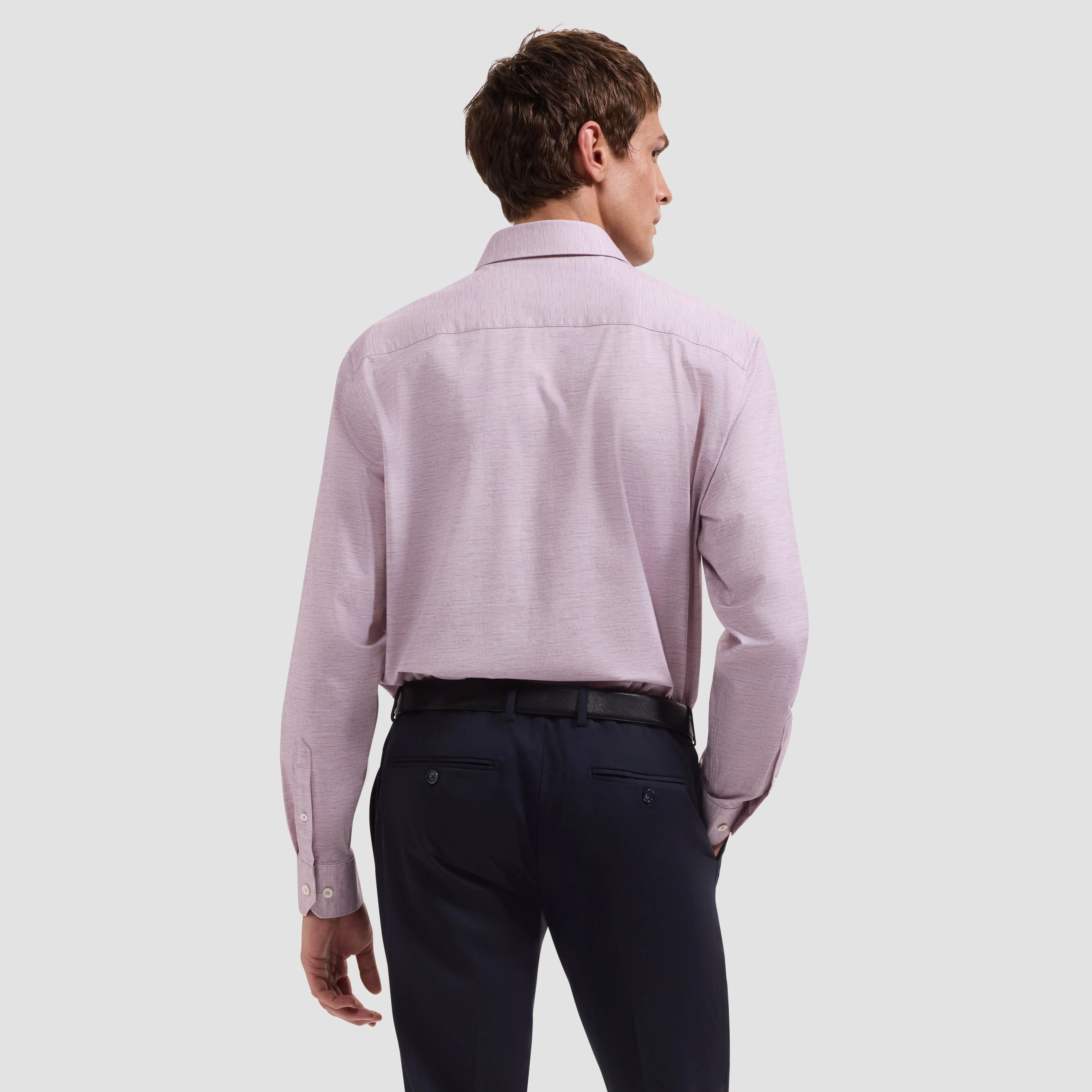 James OoohCotton Melange Shirt sold by Bugatchi product image thumbnail 3