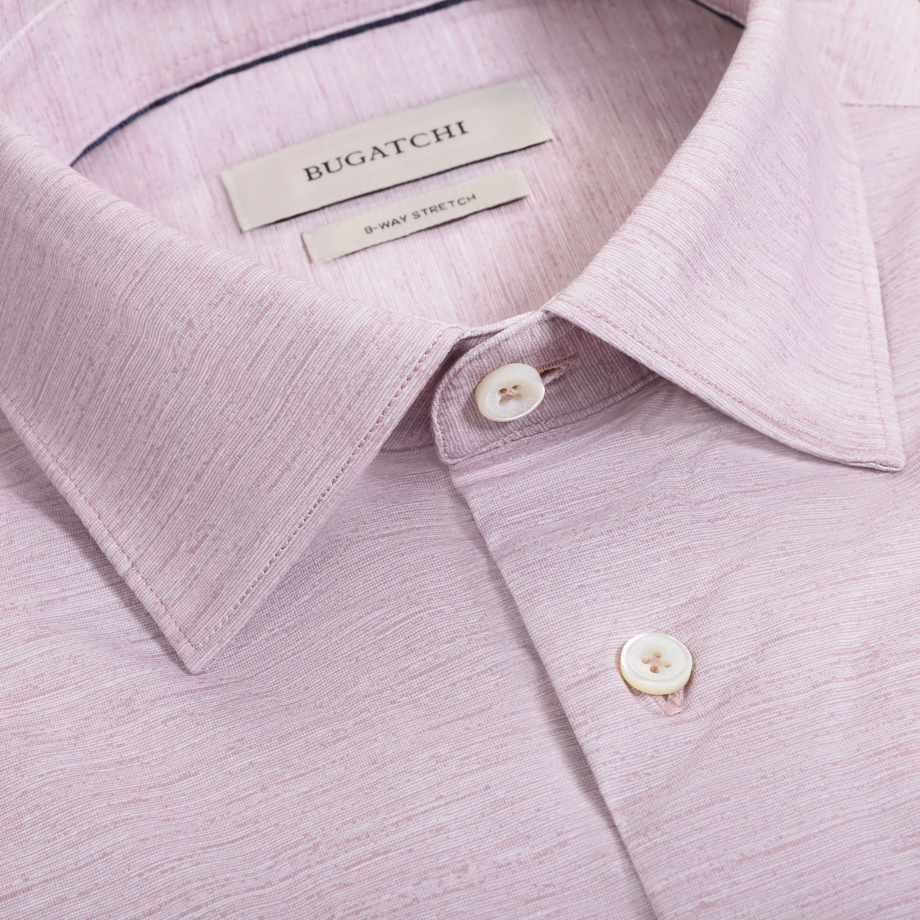 James OoohCotton Melange Shirt sold by Bugatchi product image thumbnail 5