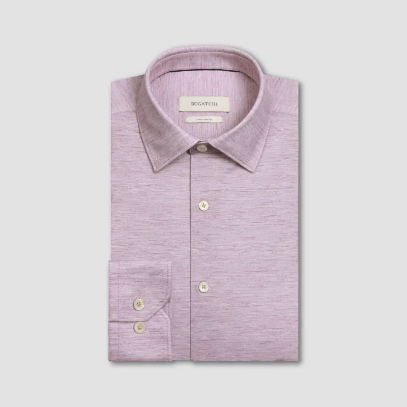 James OoohCotton Melange Shirt sold by Bugatchi