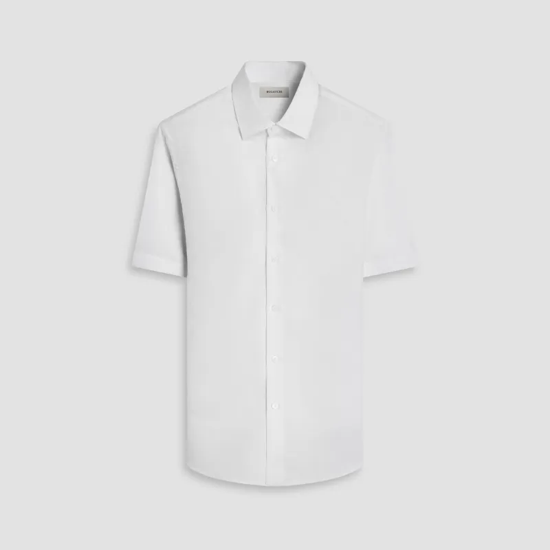 Orson Palm Tree Short-Sleeve Shirt sold by Bugatchi