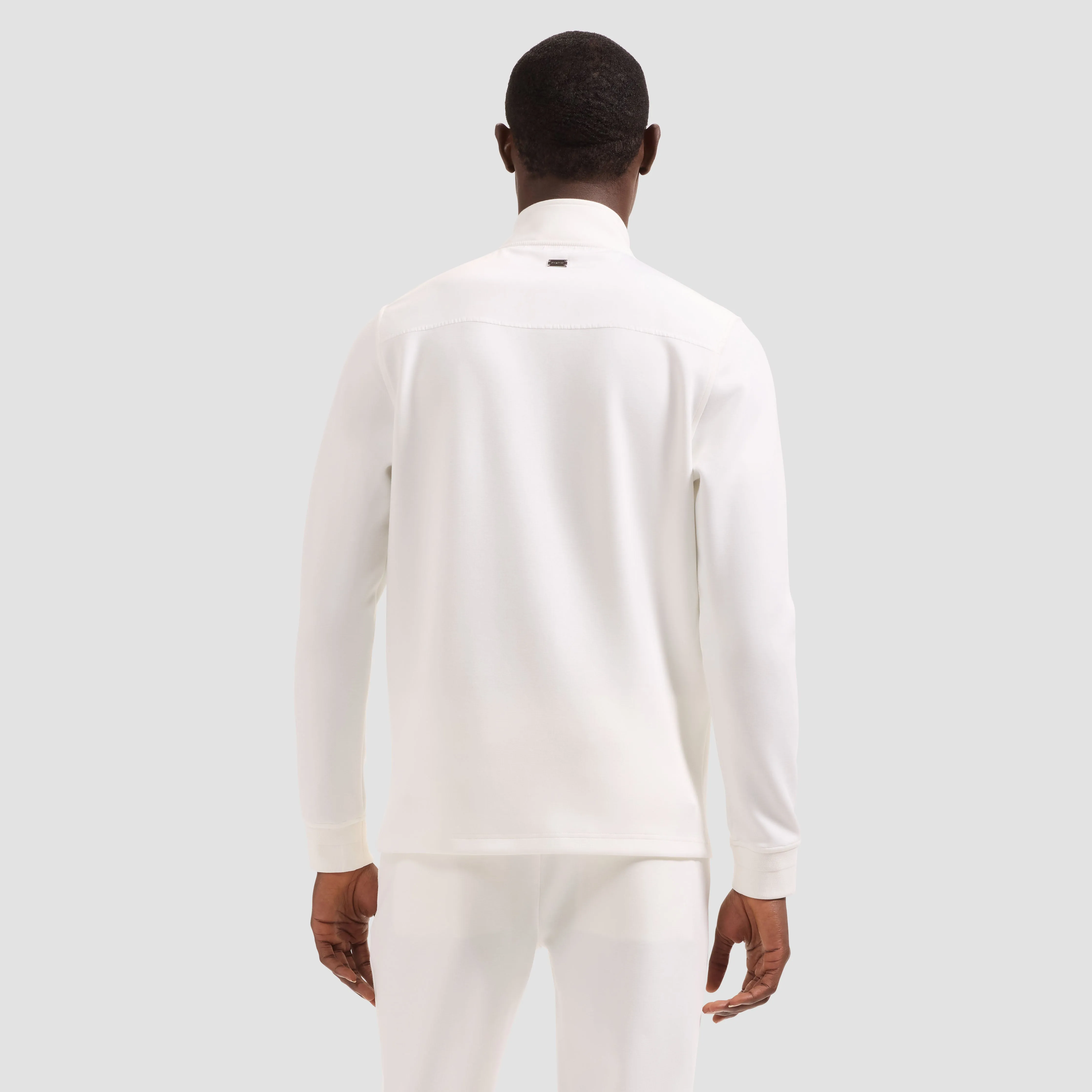 Soft Touch Quarter-Zip Mock Neck Pullover sold by Bugatchi product image thumbnail 3