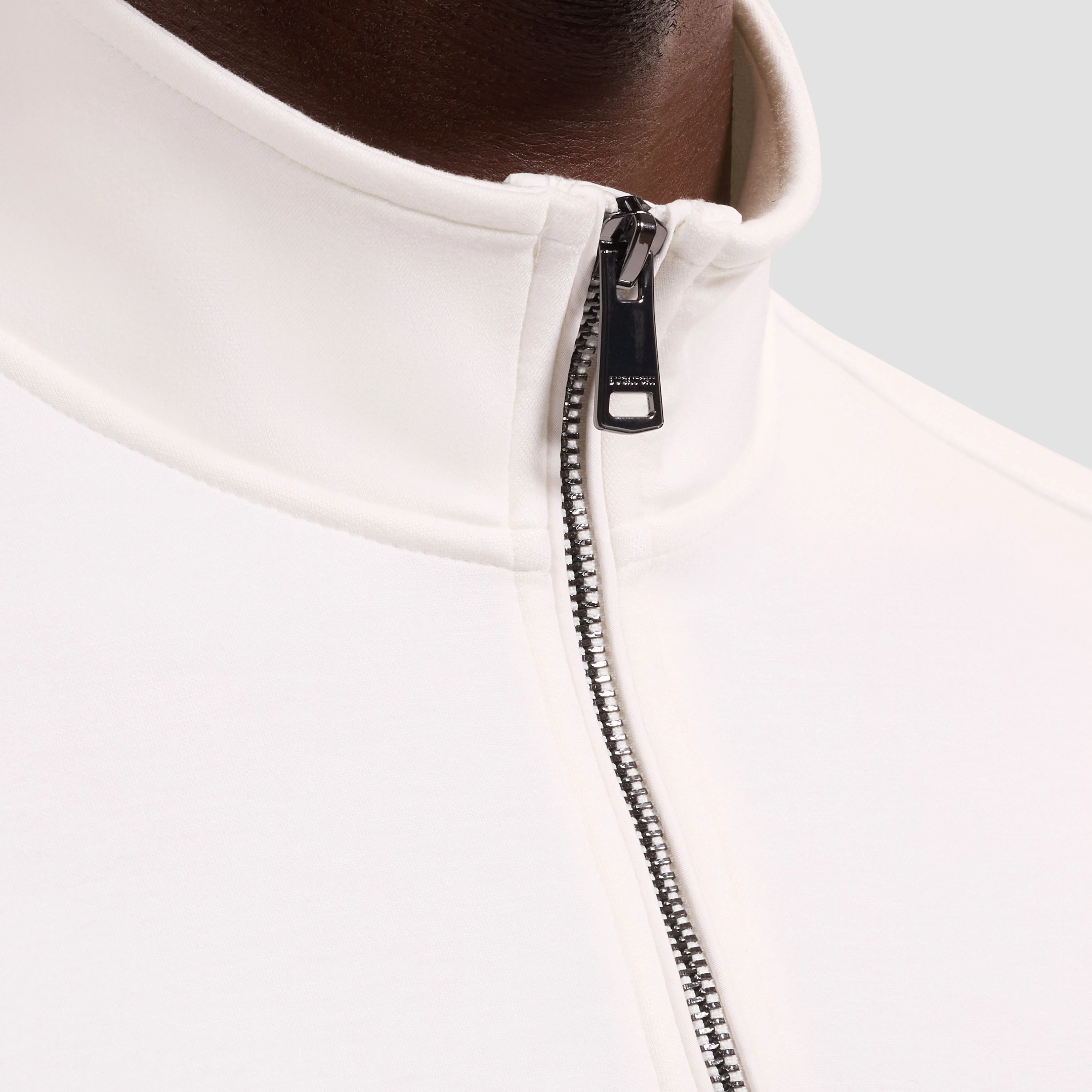 Soft Touch Quarter-Zip Mock Neck Pullover sold by Bugatchi product image thumbnail 5