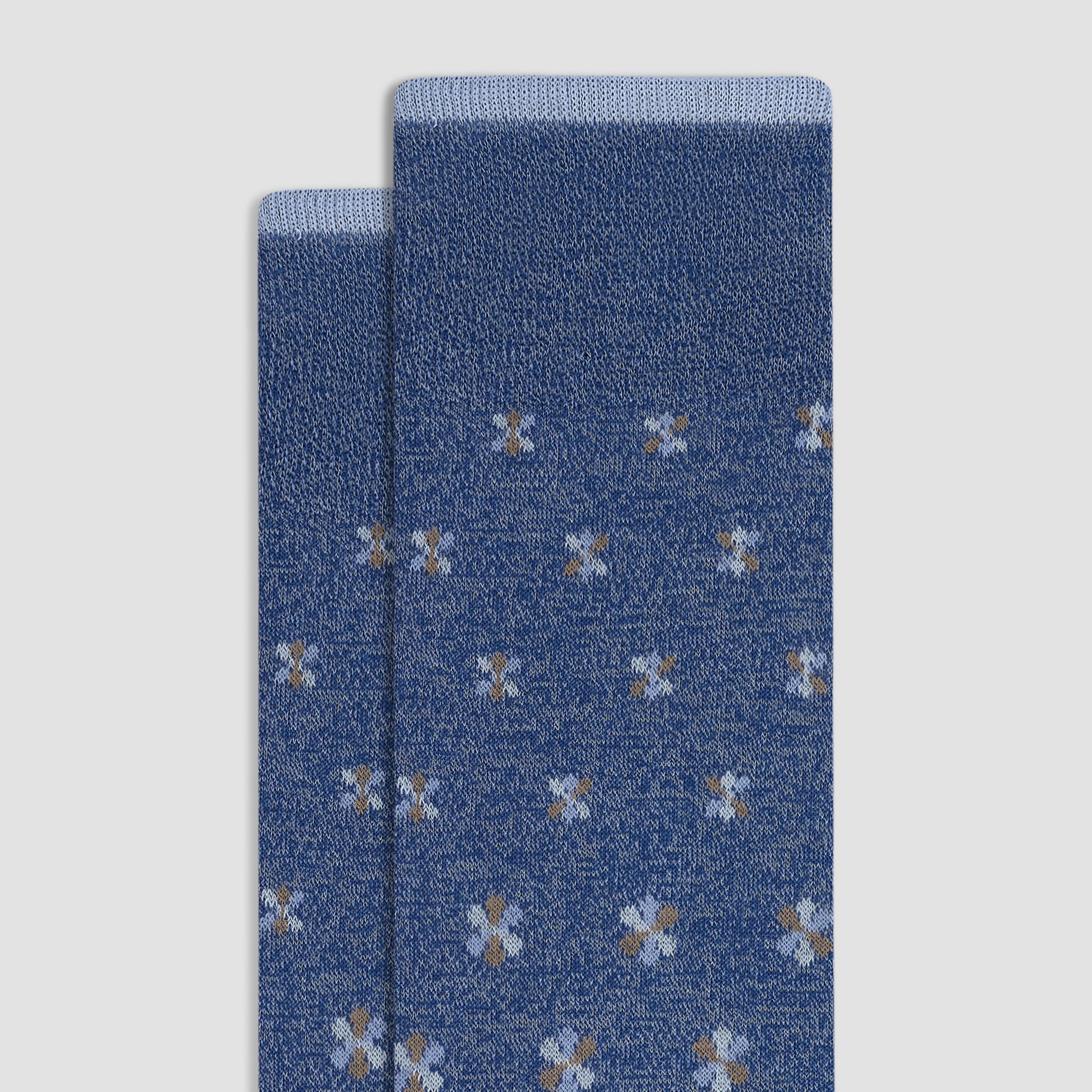 Floral Mid-Calf Socks sold by Bugatchi product image thumbnail 2