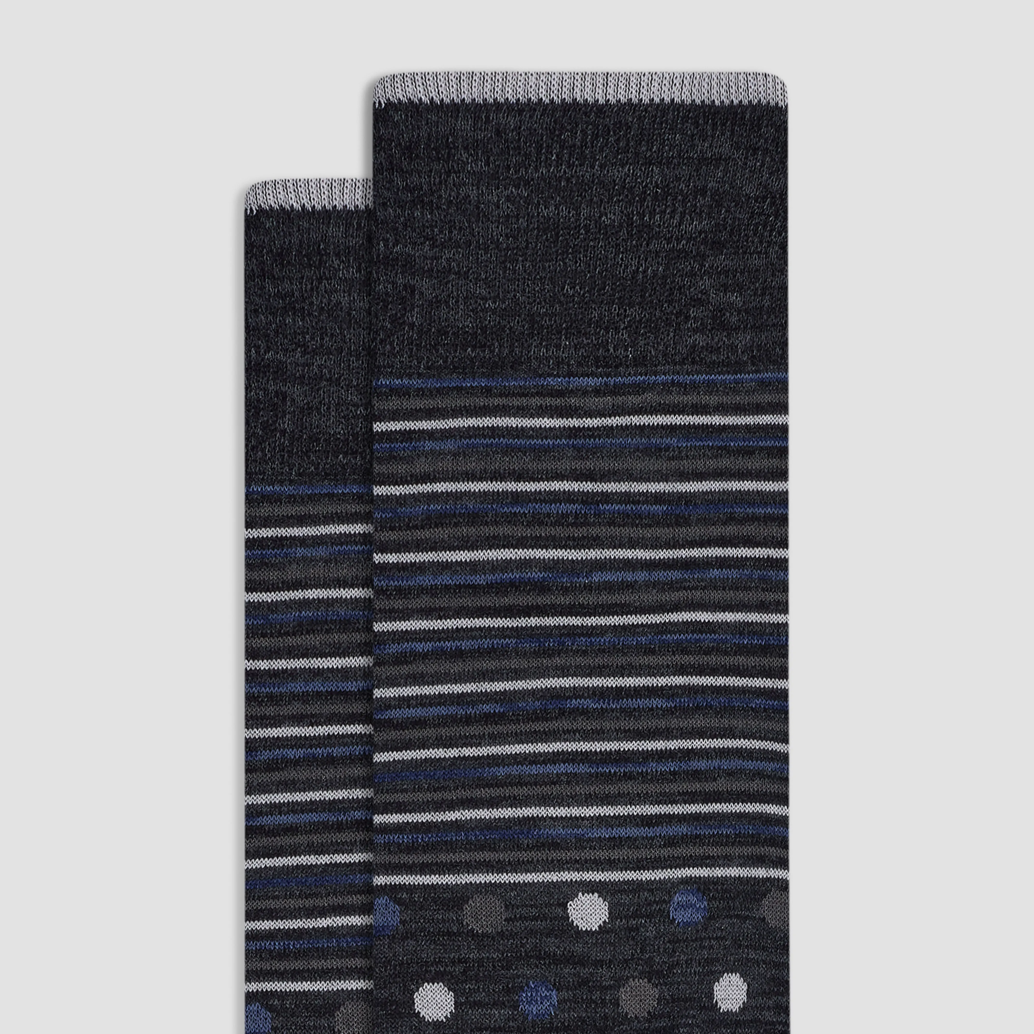 Stripe & Dot Mid-Calf Socks sold by Bugatchi product image thumbnail 2