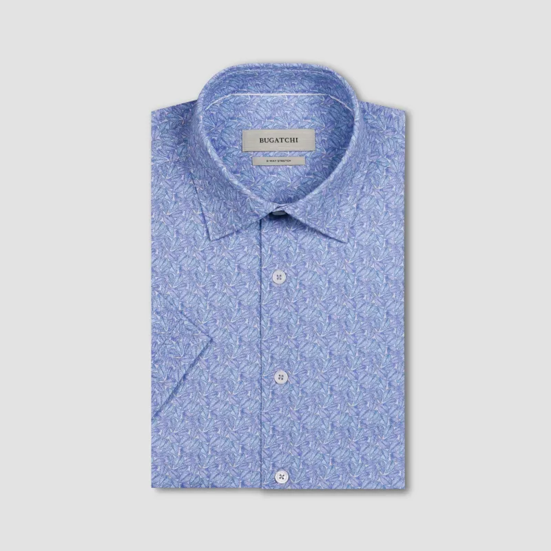 Milo OoohCotton Leaf Print Short-Sleeve Shirt sold by Bugatchi