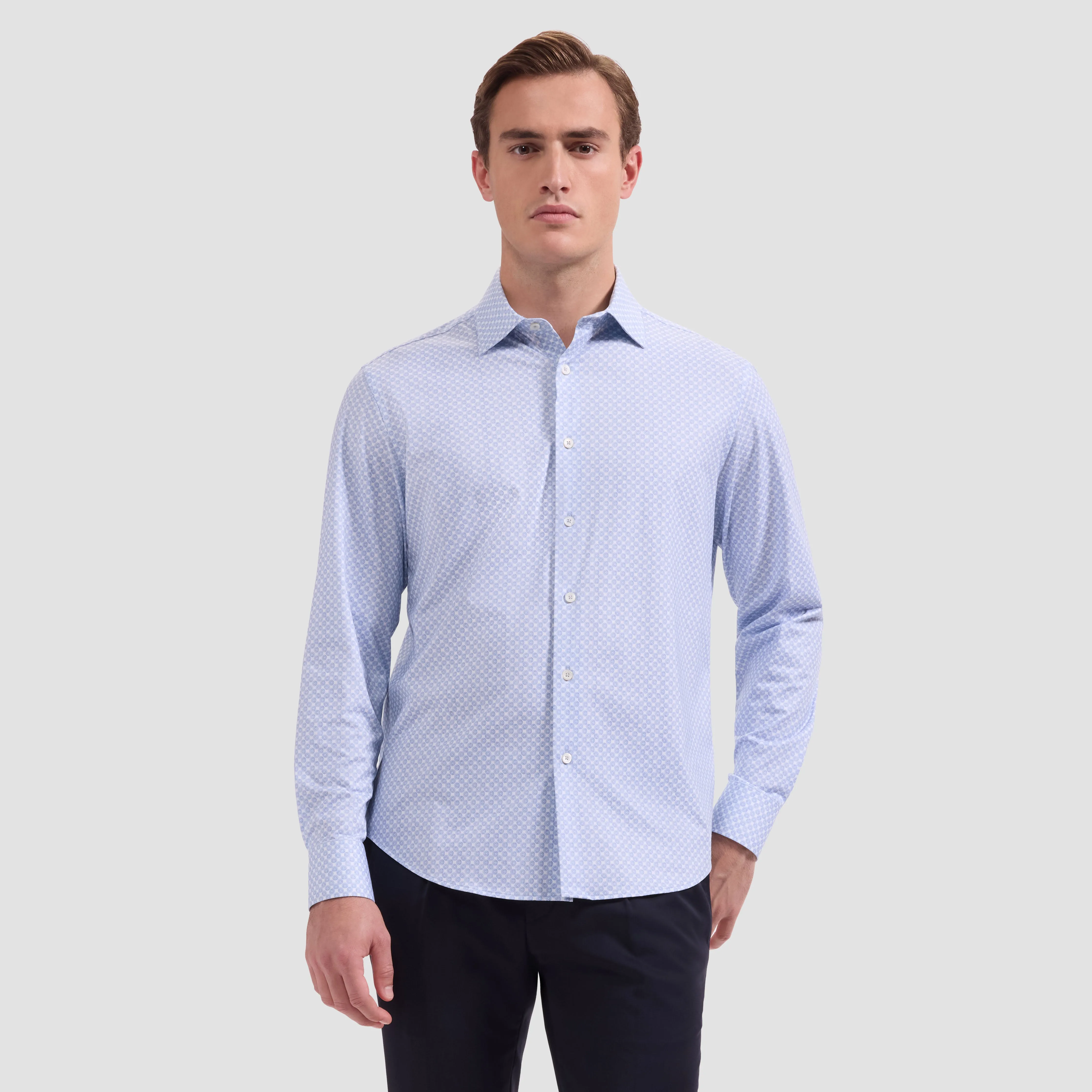 James OoohCotton Geometric Spiral Shirt sold by Bugatchi product image thumbnail 2