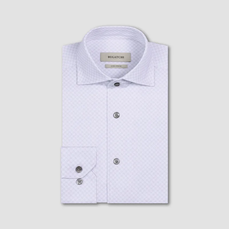 Devon OoohCotton Geometric Shirt made by Bugatchi