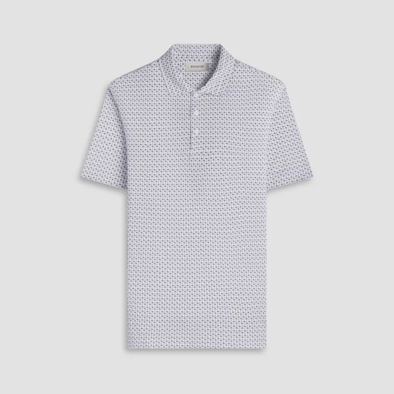 Victor OoohCotton Mini Palm Polo Shirt made by Bugatchi
