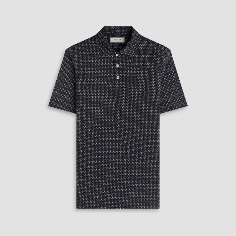 Victor OoohCotton Mini Palm Polo Shirt made by Bugatchi