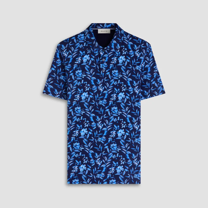 Hendrix Floral Polo Shirt sold by Bugatchi