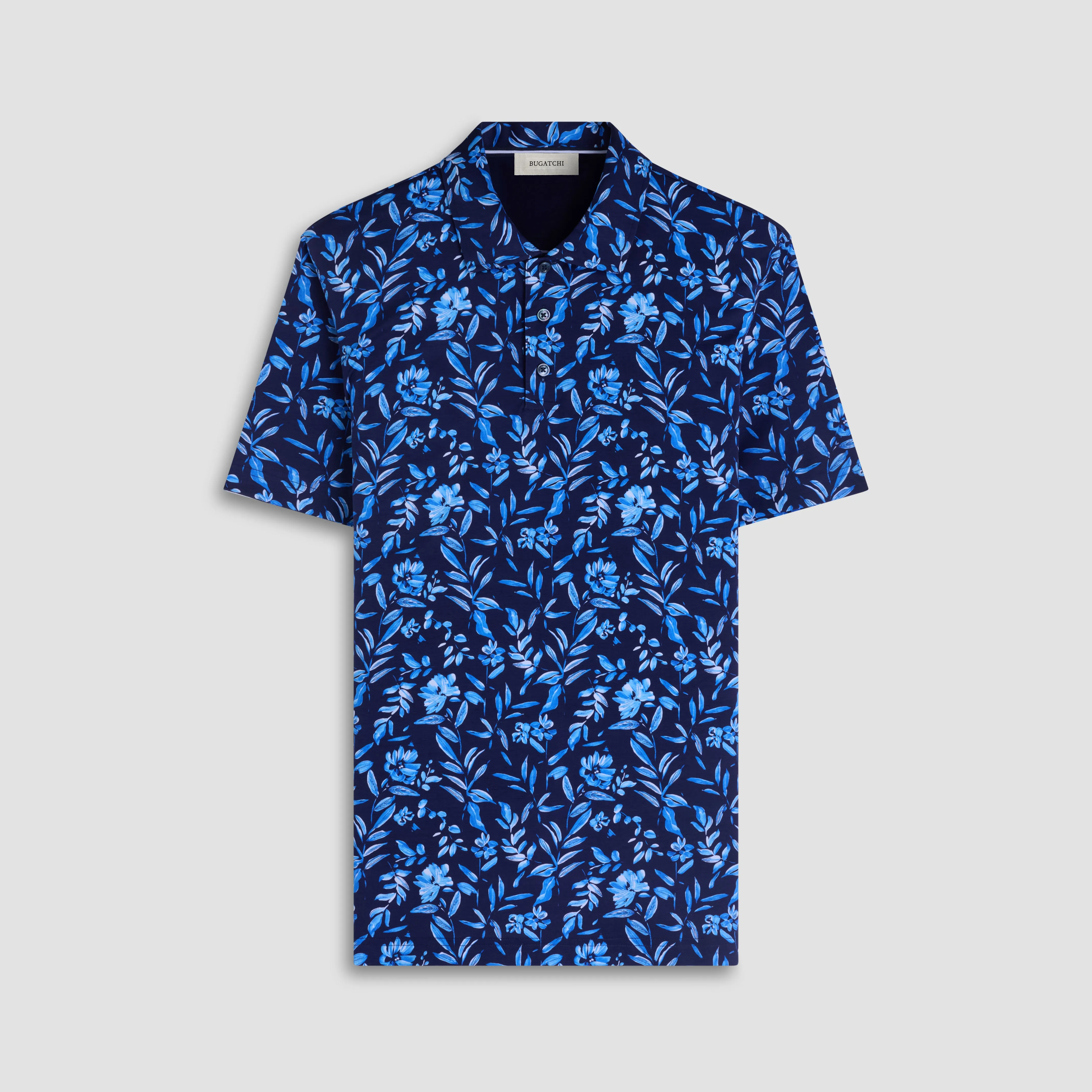 Hendrix Floral Polo Shirt sold by Bugatchi