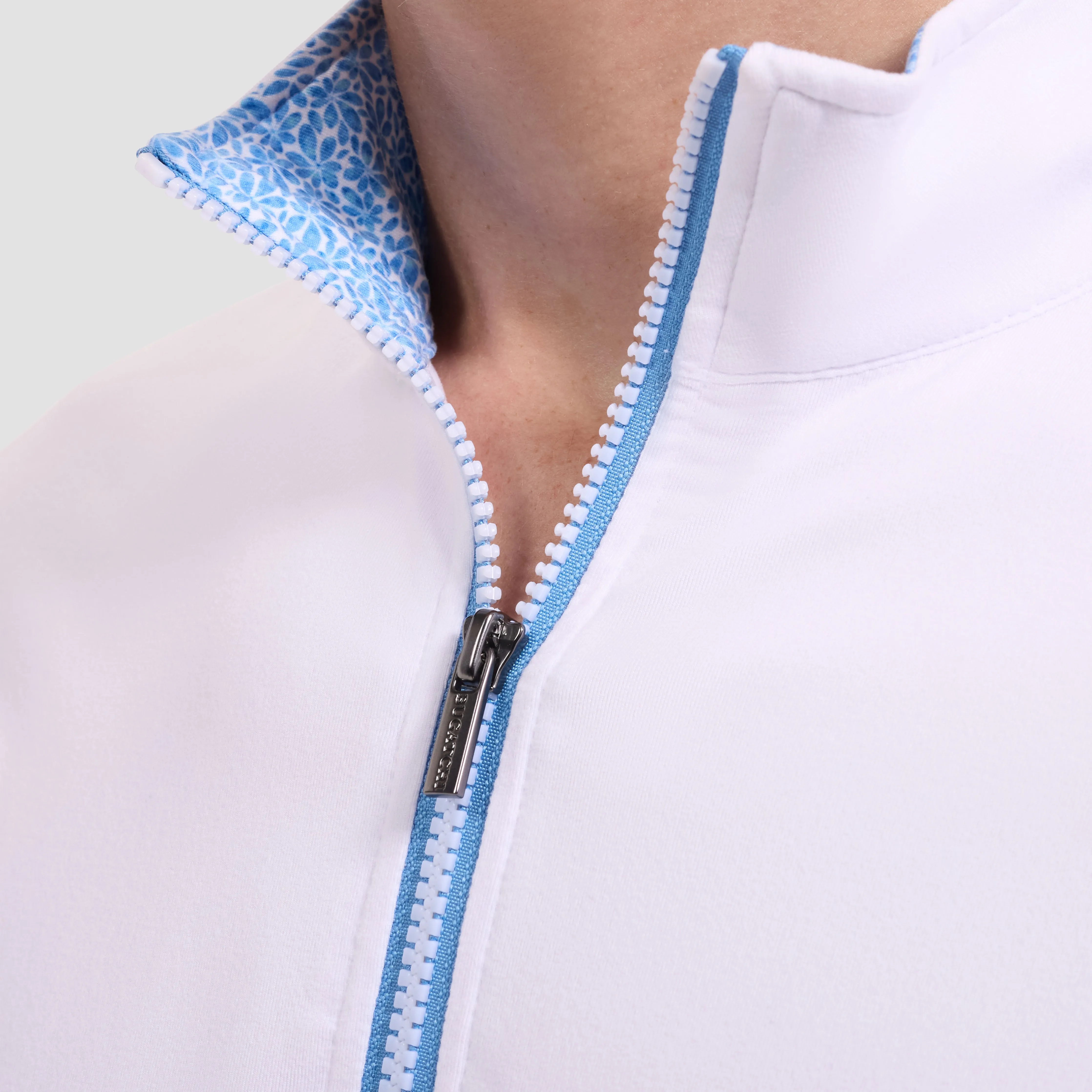 UV50 Performance Quarter Zip Pullover sold by Bugatchi product image thumbnail 5