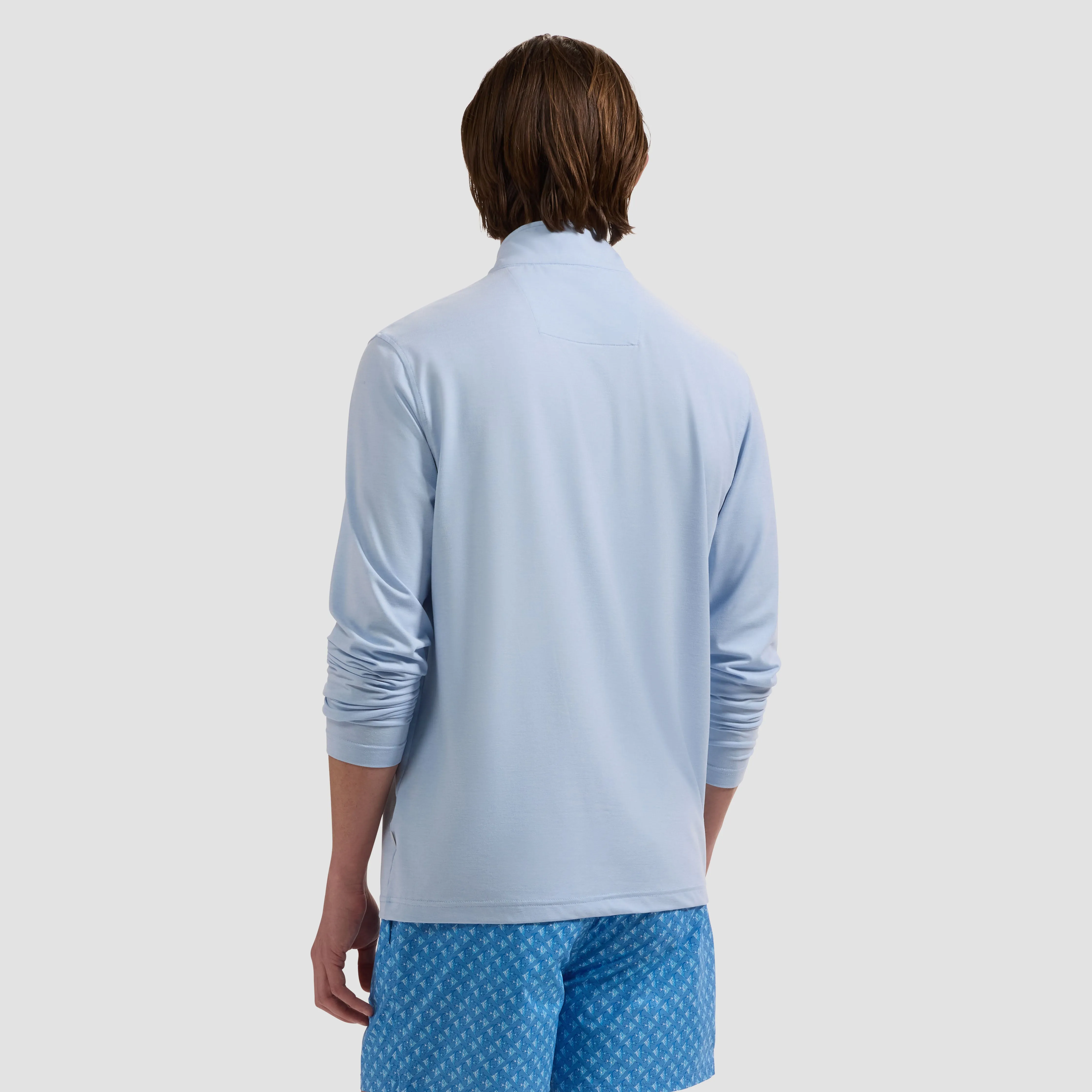 UV50 Performance Quarter Zip Pullover sold by Bugatchi product image thumbnail 3