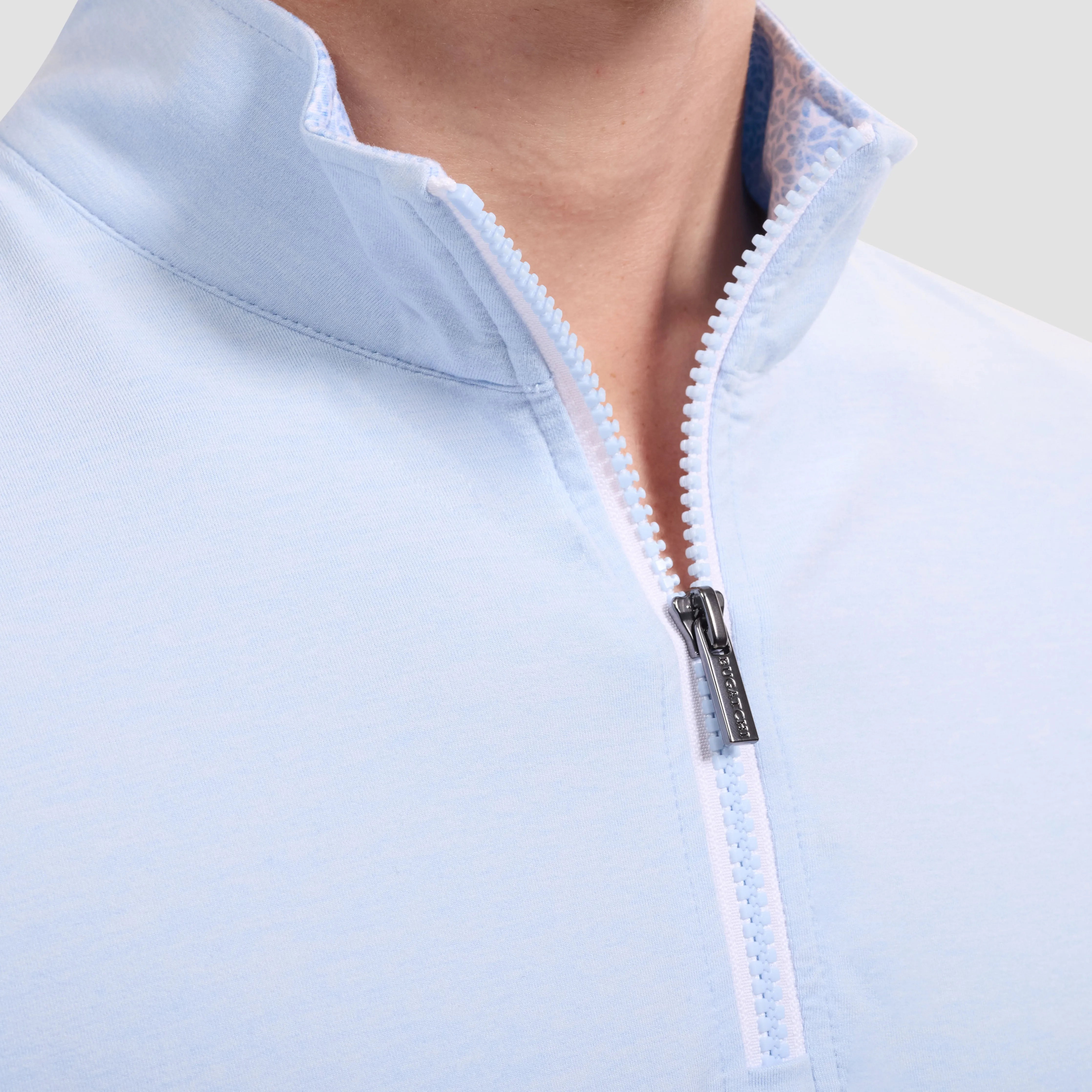 UV50 Performance Quarter Zip Pullover sold by Bugatchi product image thumbnail 5
