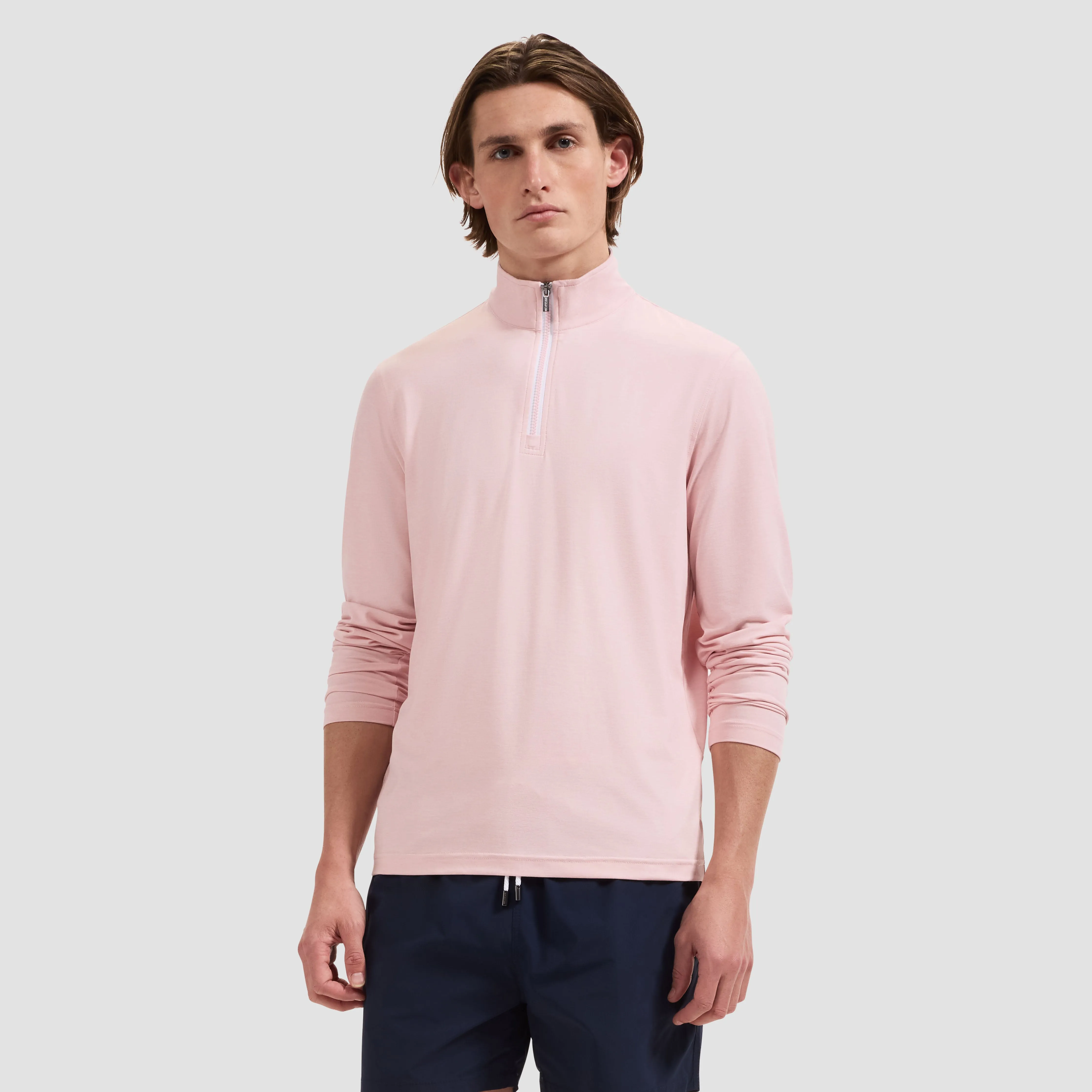 UV50 Performance Quarter Zip Pullover sold by Bugatchi product image thumbnail 2