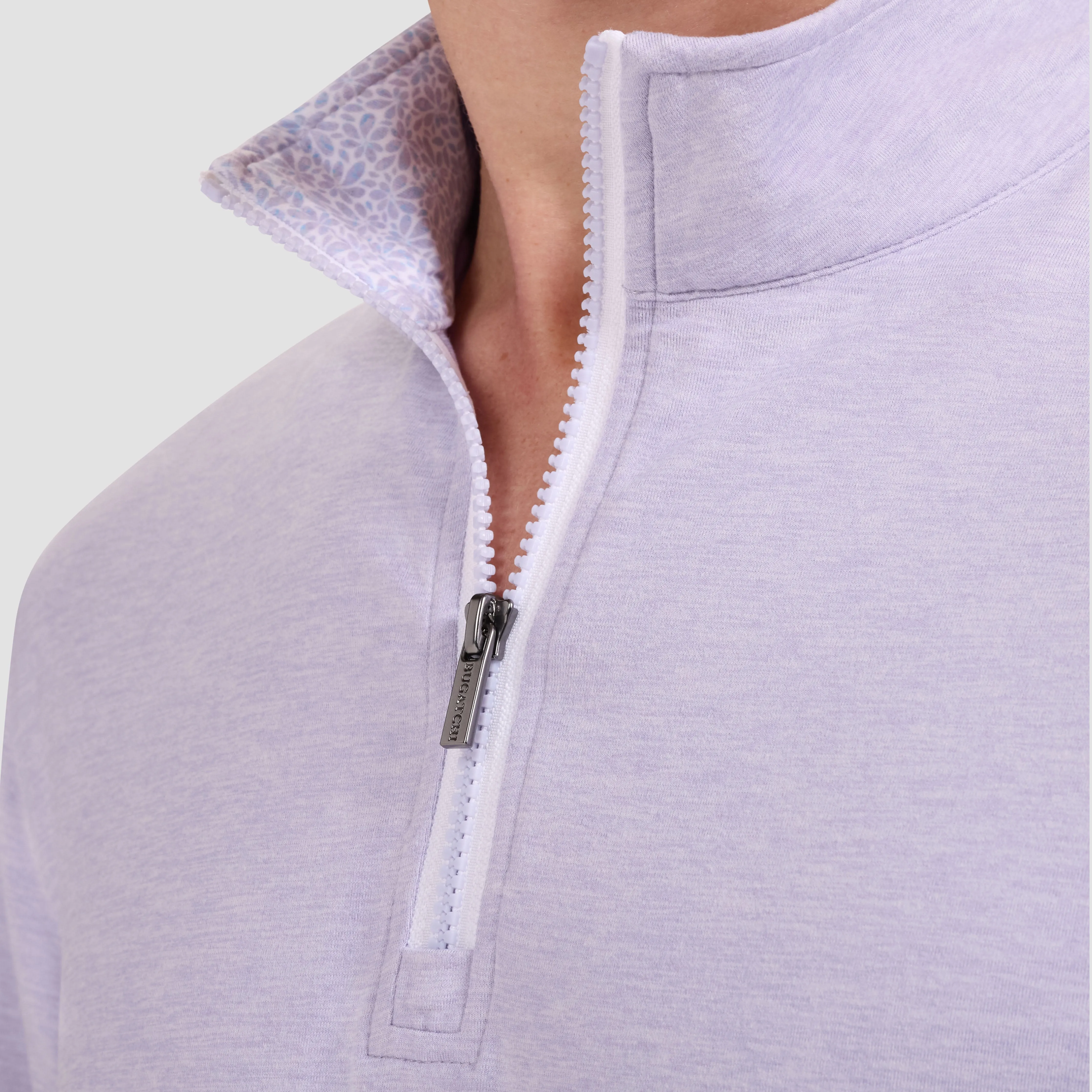 UV50 Performance Quarter Zip Pullover sold by Bugatchi product image thumbnail 5