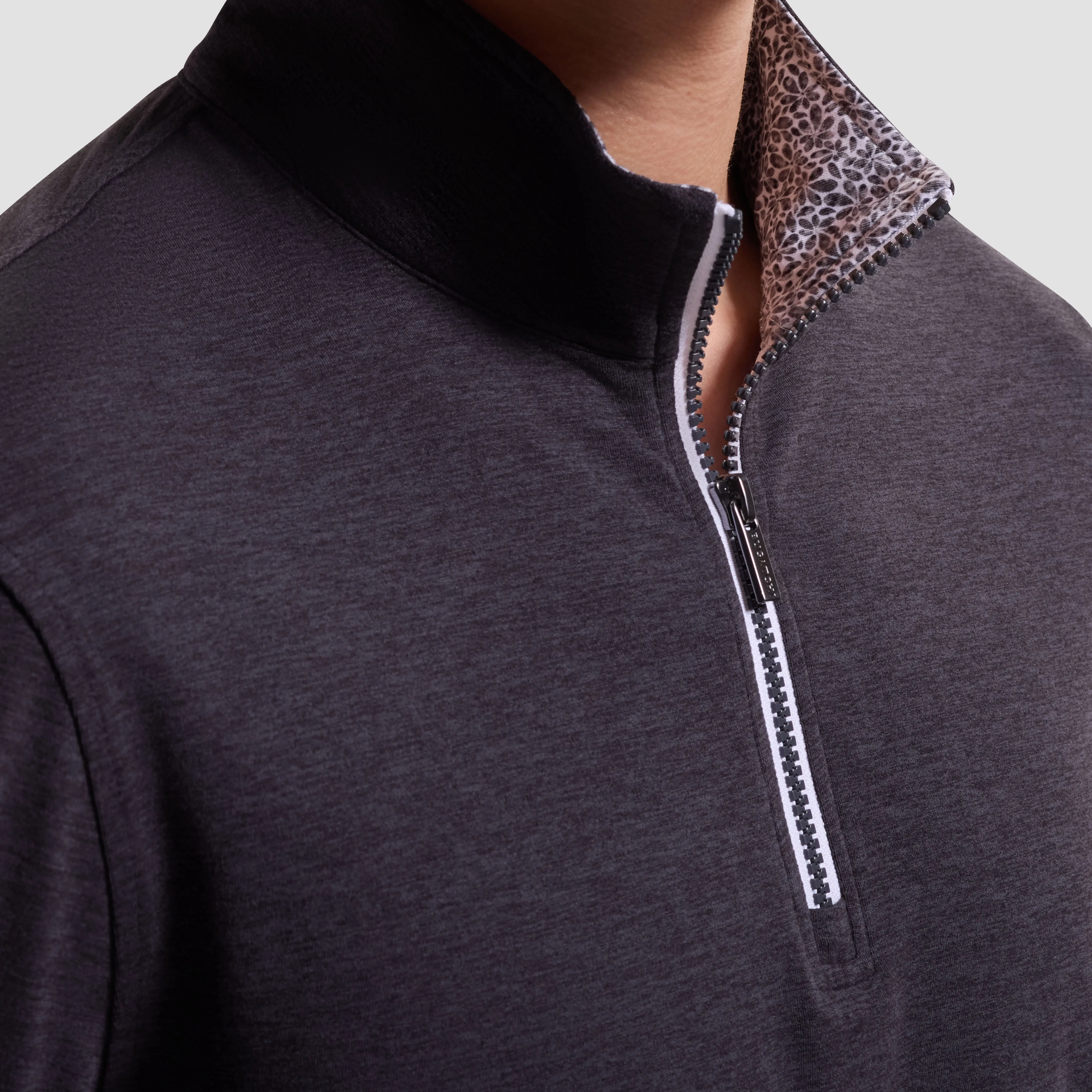 UV50 Performance Quarter Zip Pullover sold by Bugatchi product image thumbnail 5