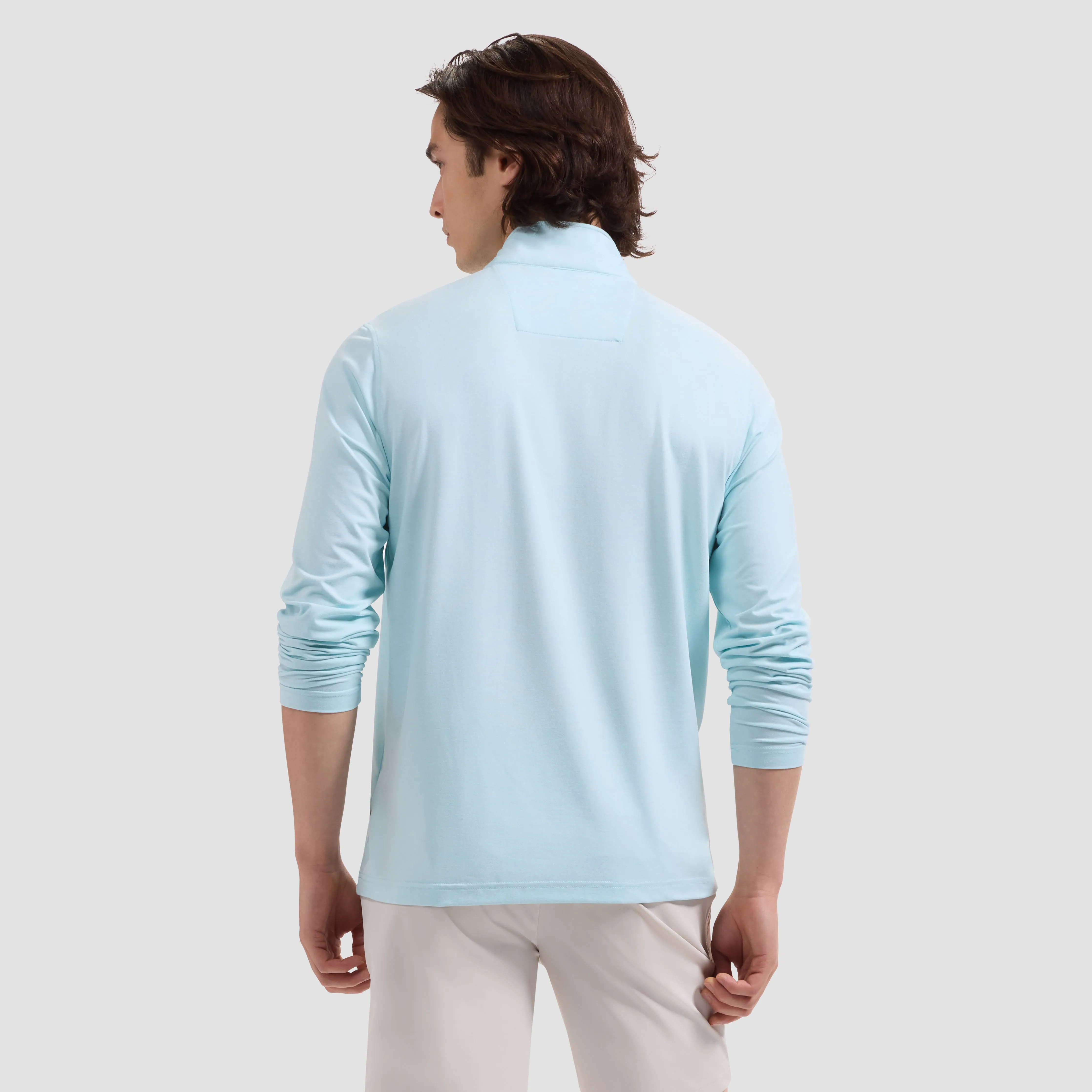 UV50 Performance Quarter Zip Pullover sold by Bugatchi product image thumbnail 3