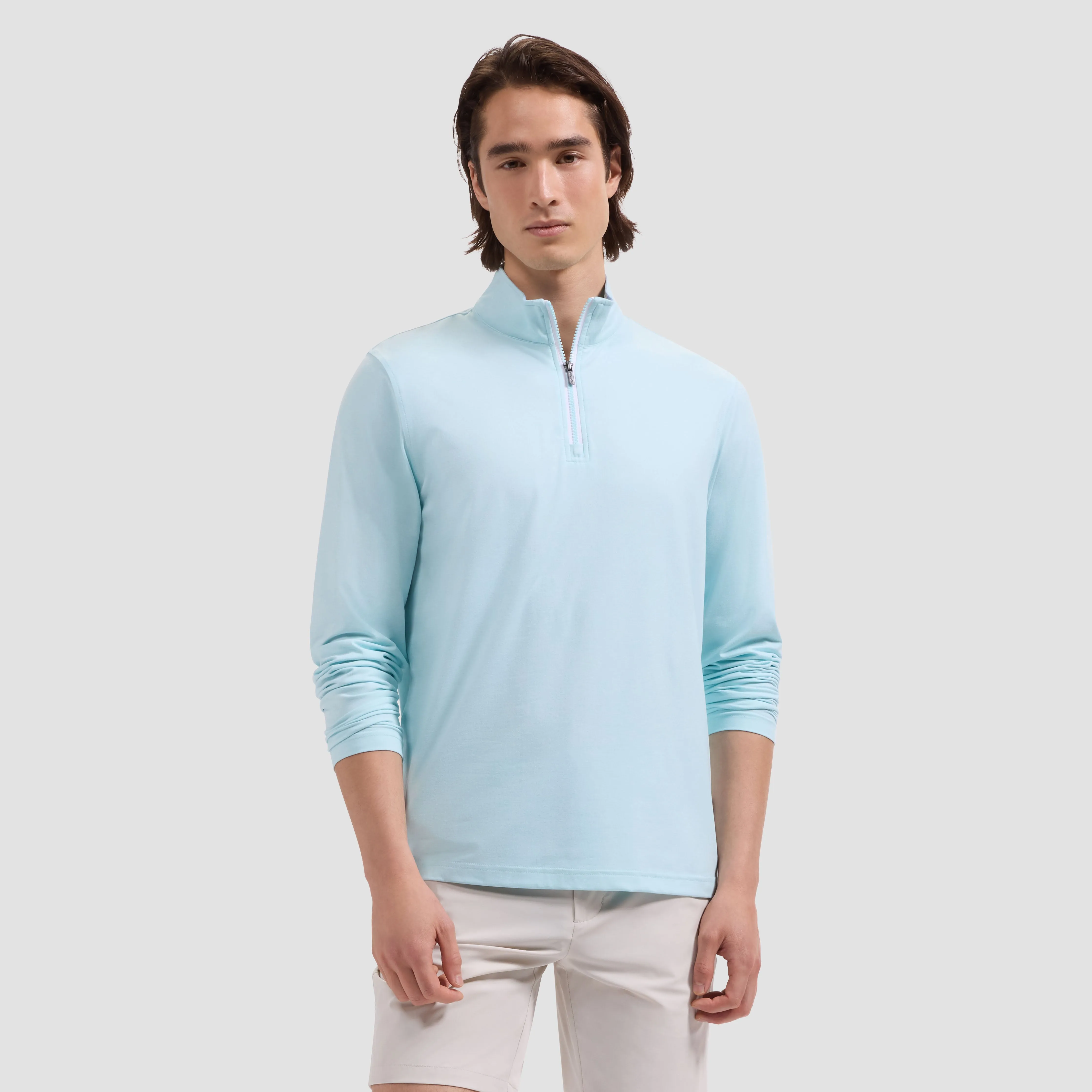 UV50 Performance Quarter Zip Pullover sold by Bugatchi product image thumbnail 2