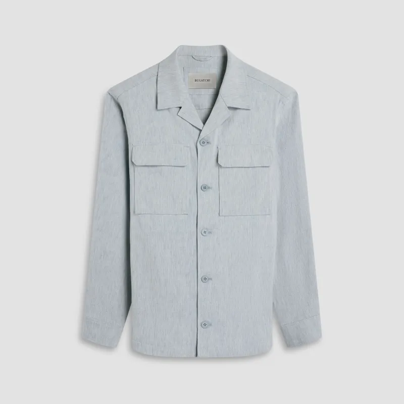 Aerolinen Shirt Jacket sold by Bugatchi