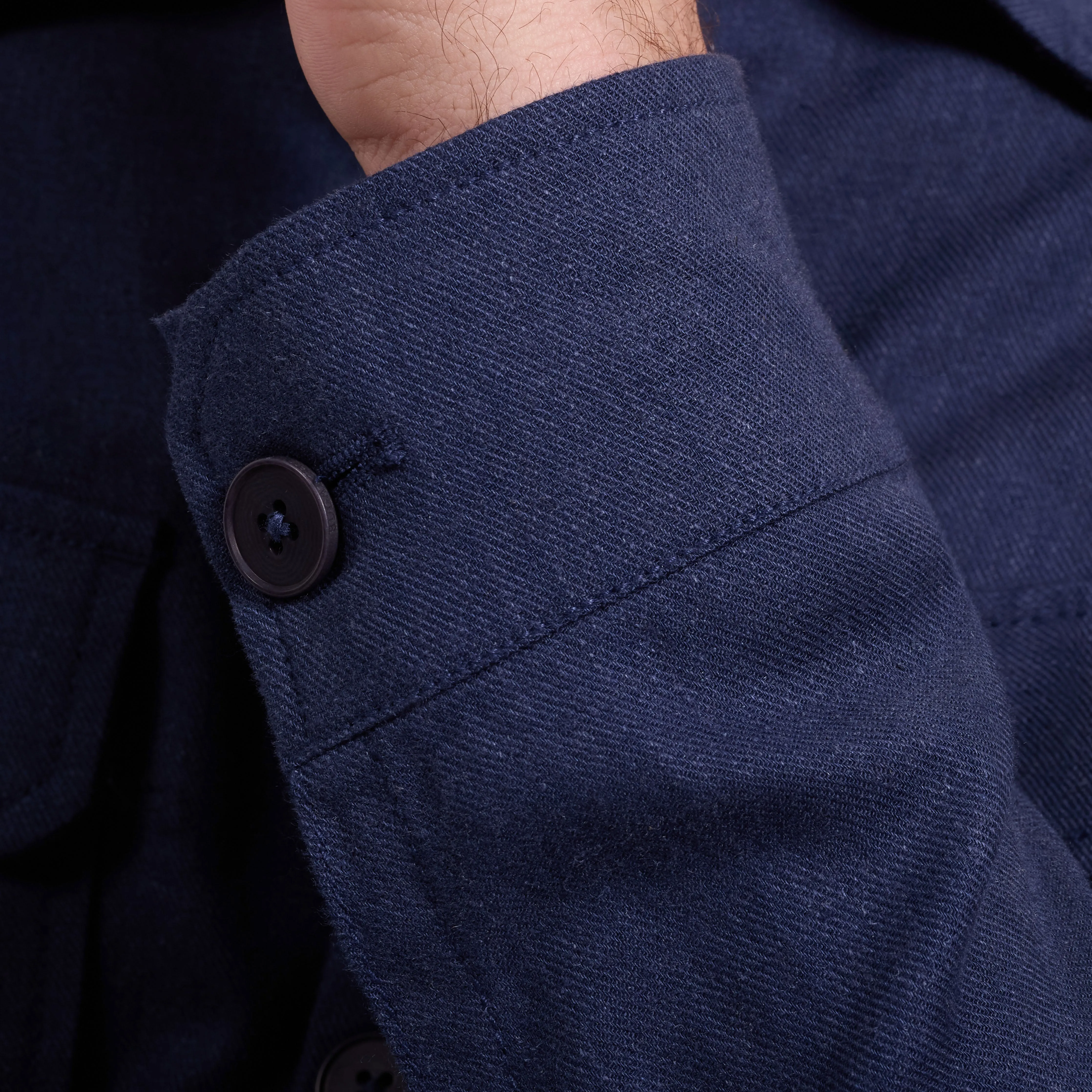 Aerolinen Shirt Jacket sold by Bugatchi product image thumbnail 5