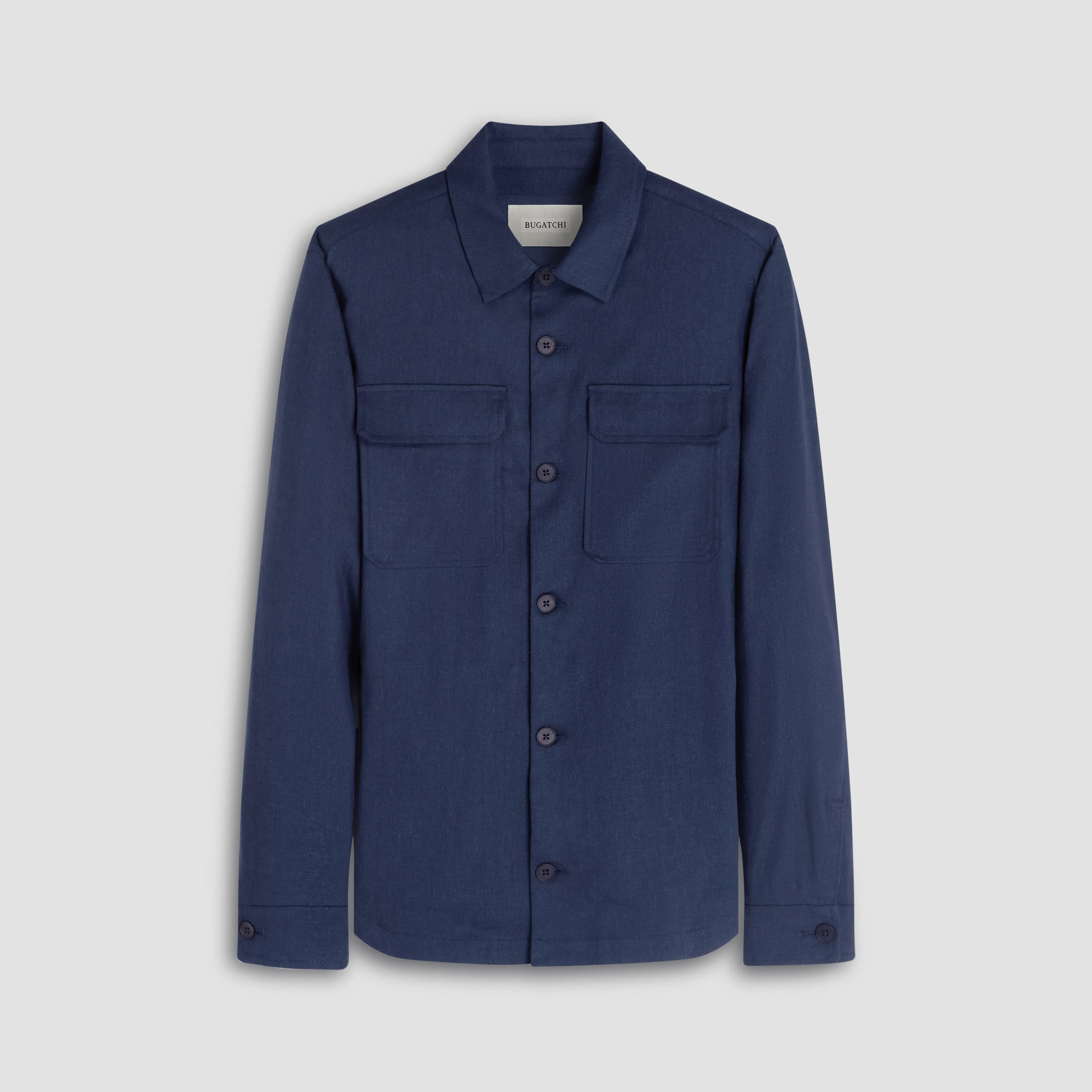 Aerolinen Shirt Jacket sold by Bugatchi