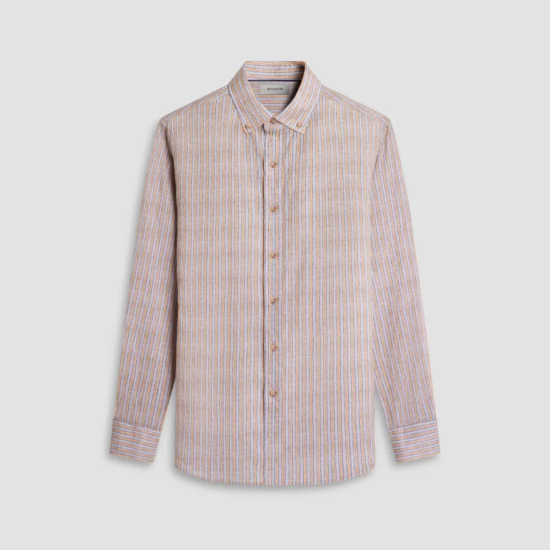 Austin Striped Shirt sold by Bugatchi