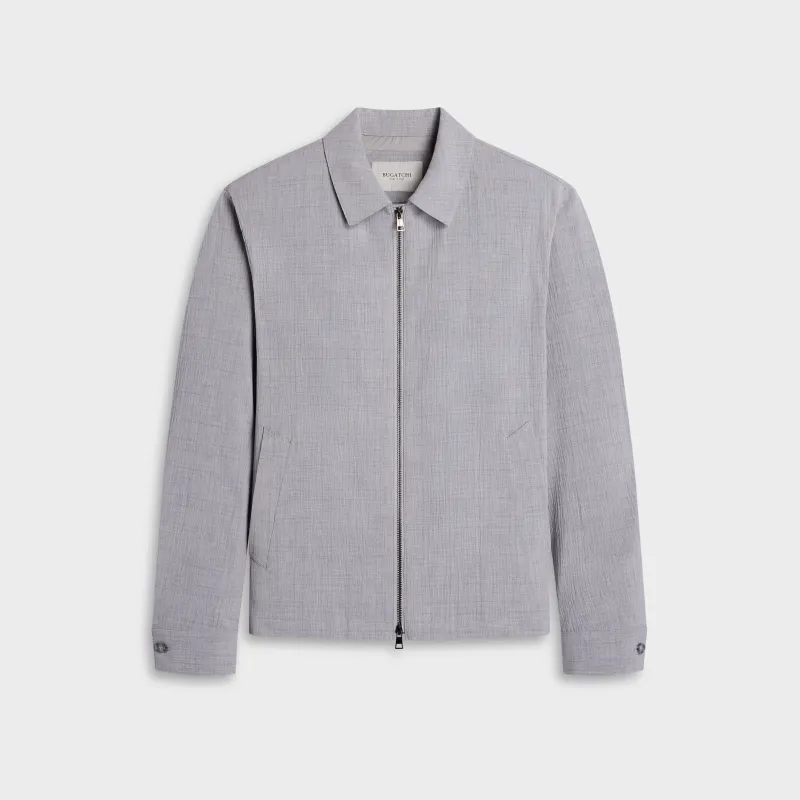 Seersucker Cotton Jacket made by Bugatchi