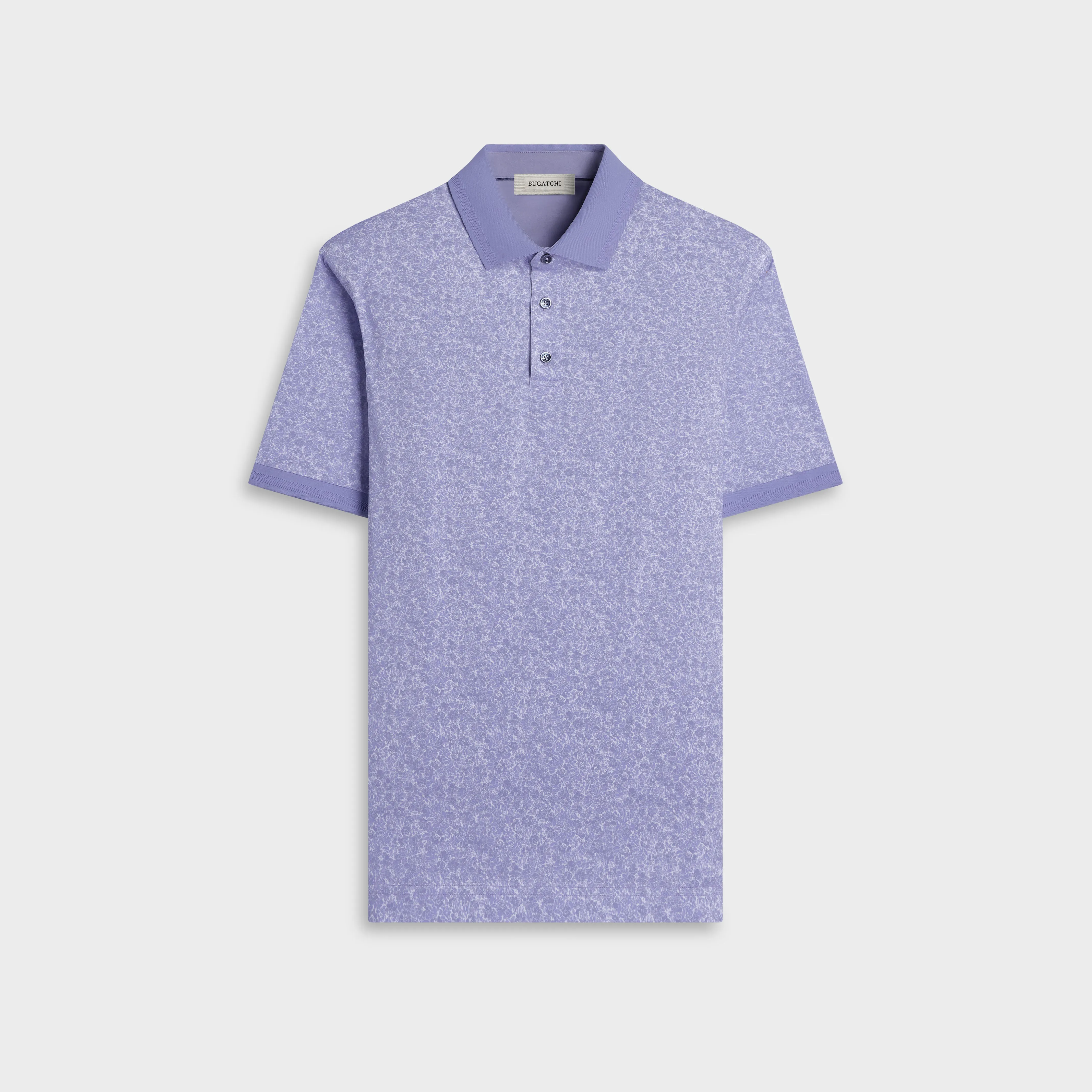 Vasco OoohCotton Floral Polo Shirt sold by Bugatchi