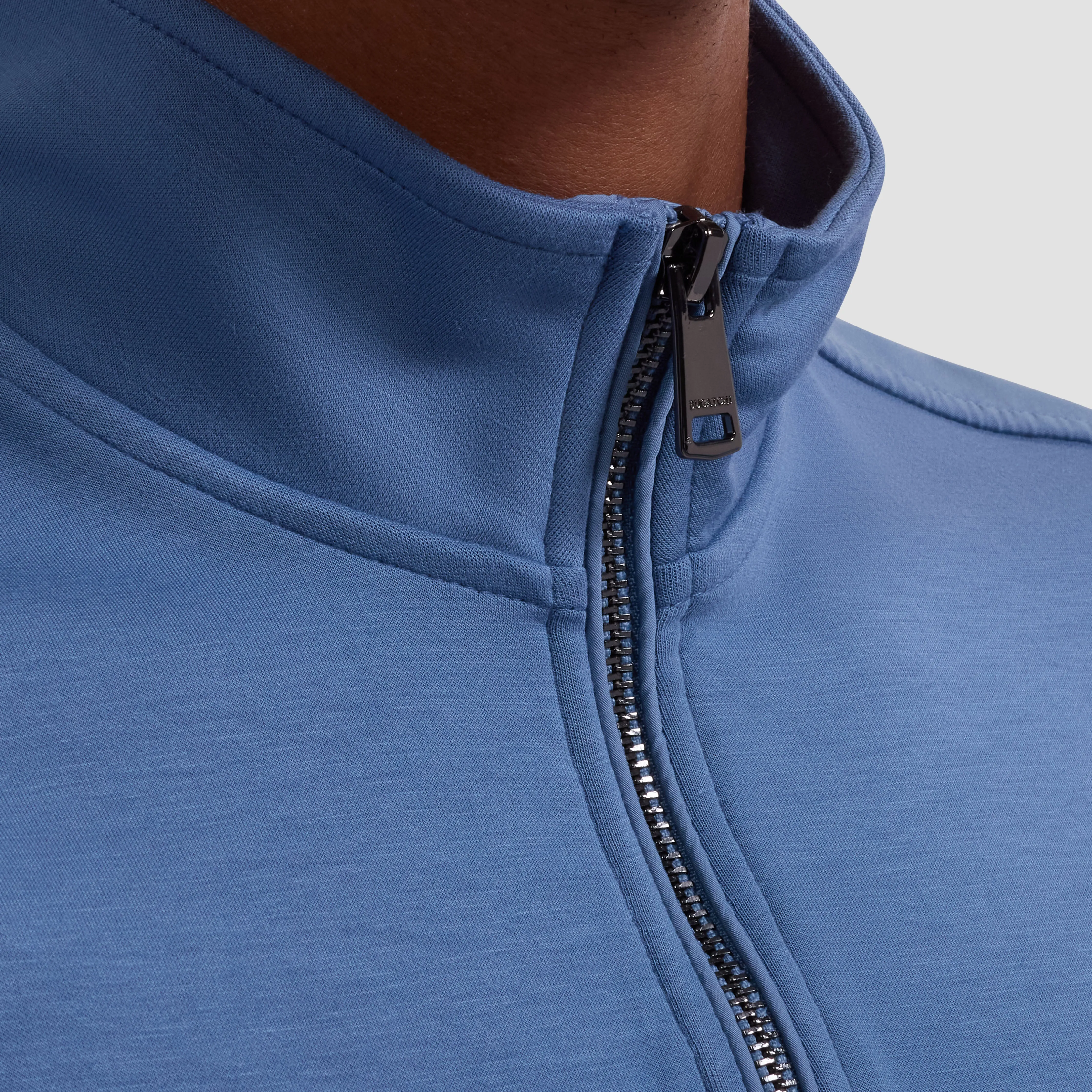 Soft Touch Quarter-Zip Mock Neck Pullover sold by Bugatchi product image thumbnail 5