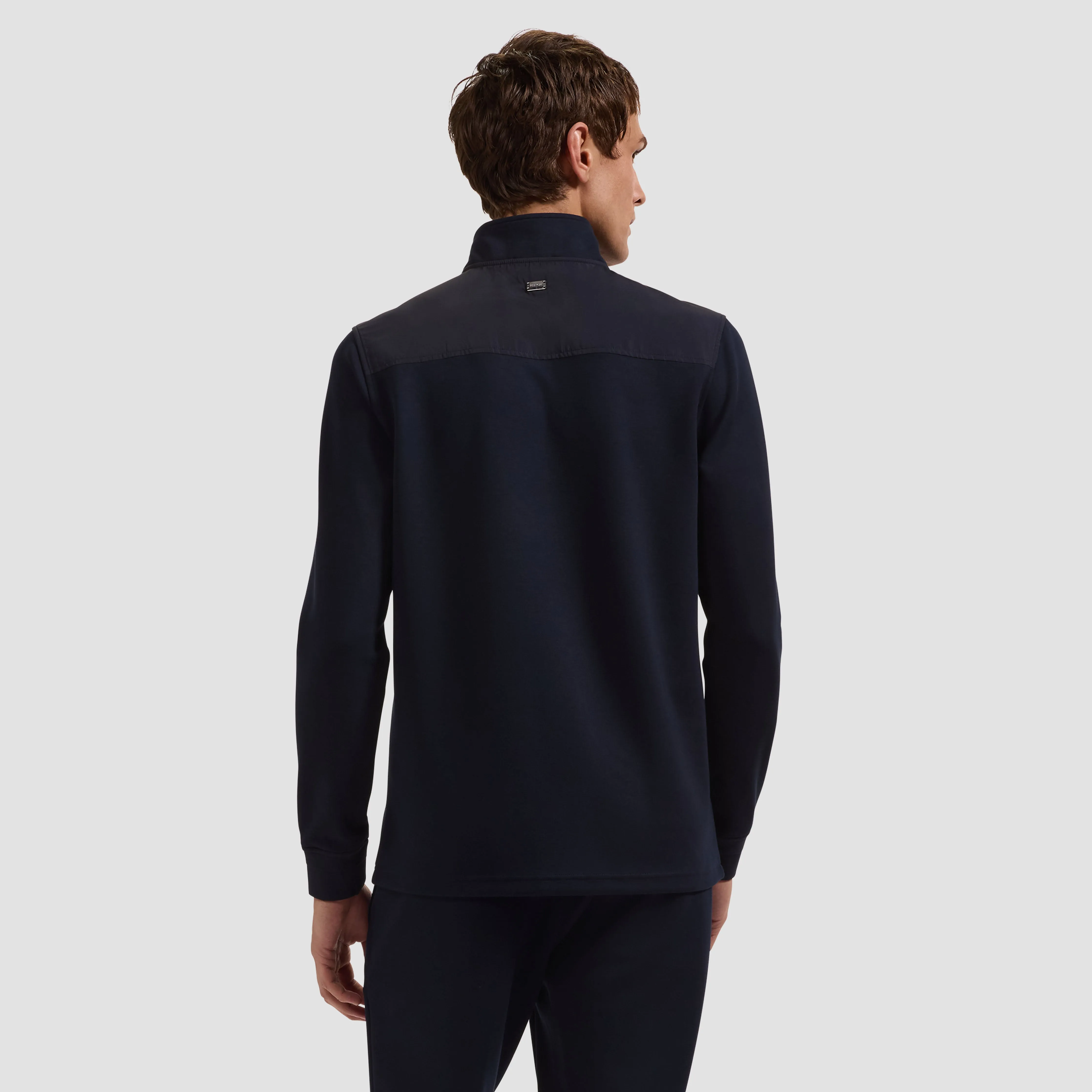 Soft Touch Quarter-Zip Mock Neck Pullover sold by Bugatchi product image thumbnail 3