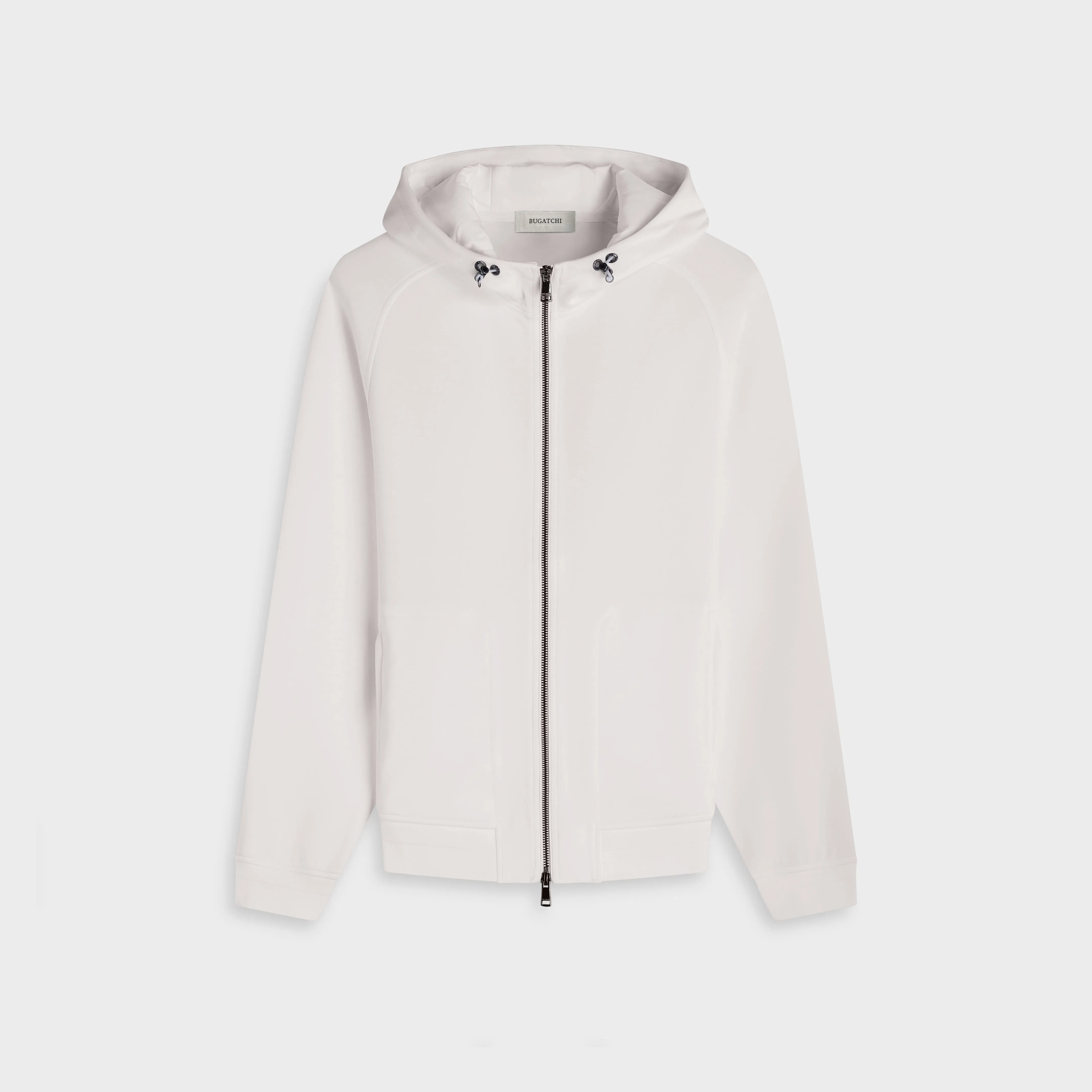 Soft Touch Knit Hoodie Jacket sold by Bugatchi