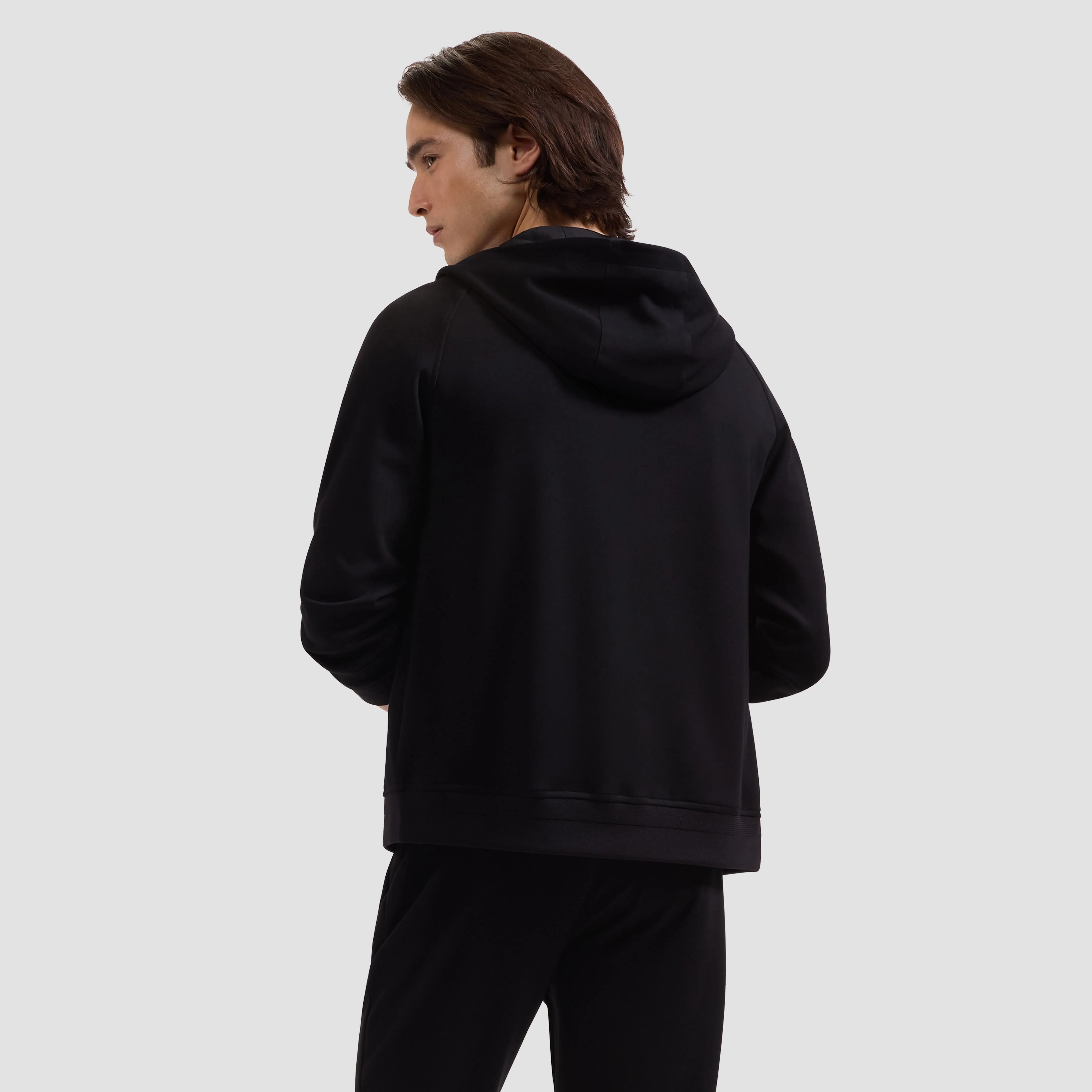 Soft Touch Knit Hoodie Jacket sold by Bugatchi product image thumbnail 3