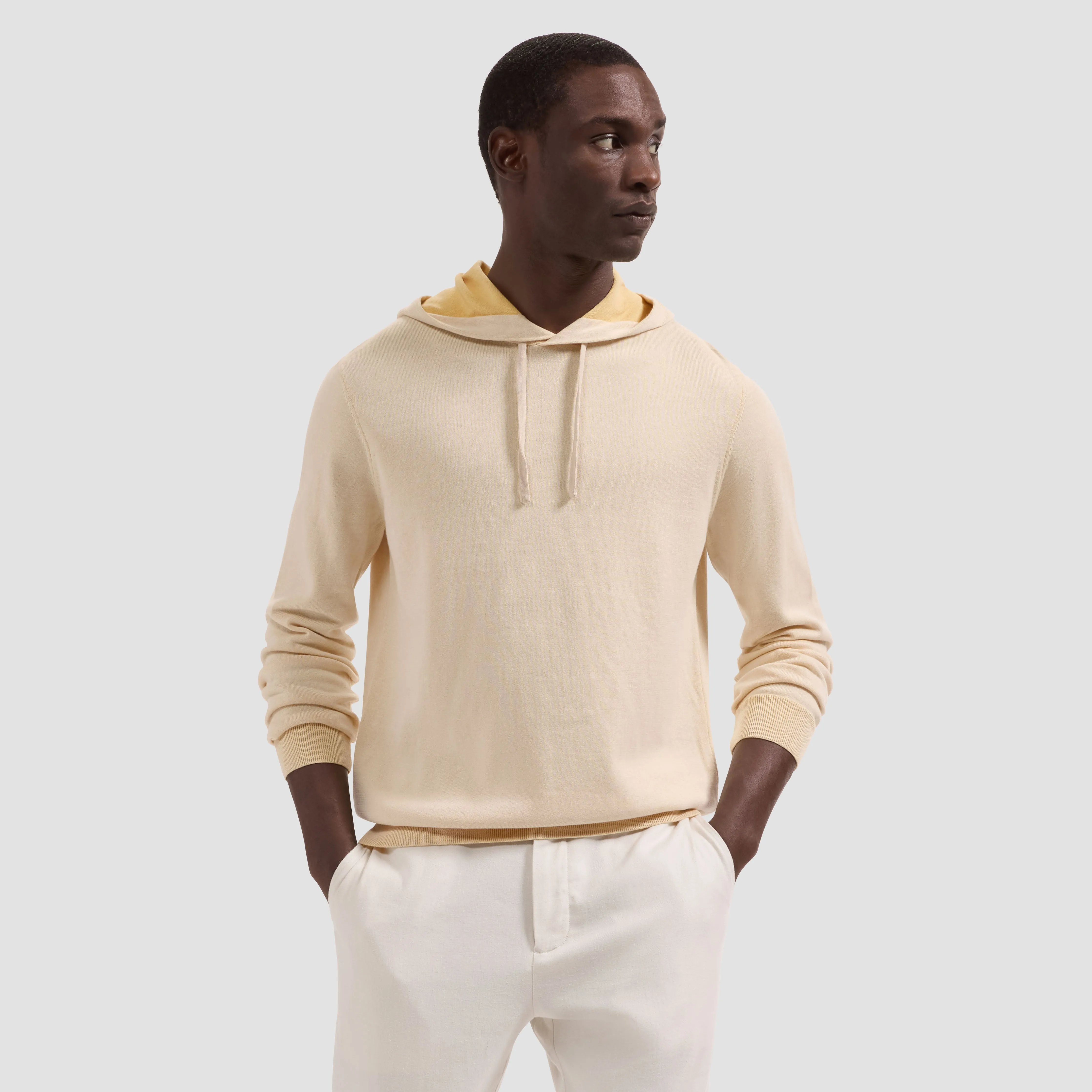 Jersey Knit Hoodie Sweater sold by Bugatchi product image thumbnail 2