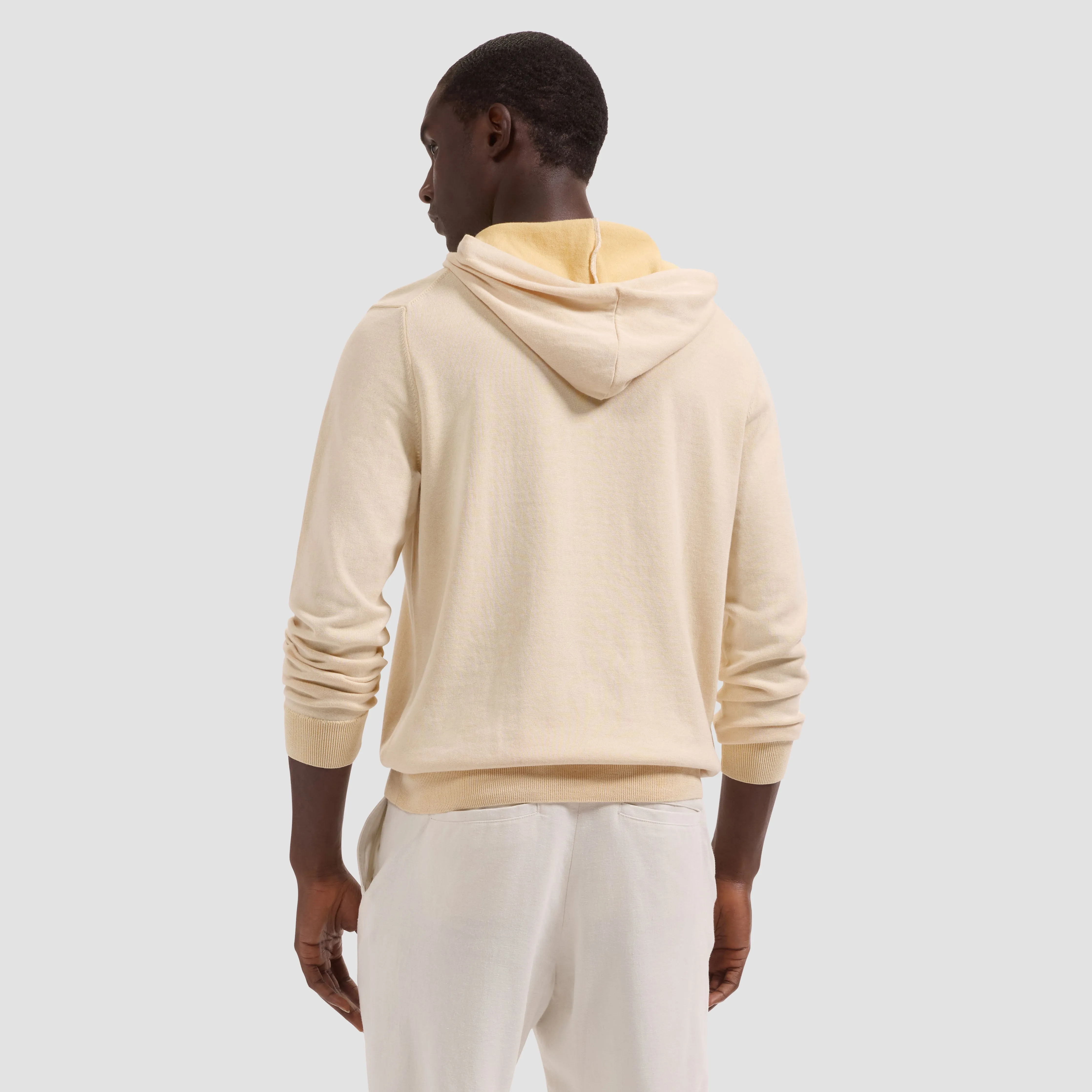 Jersey Knit Hoodie Sweater sold by Bugatchi product image thumbnail 3